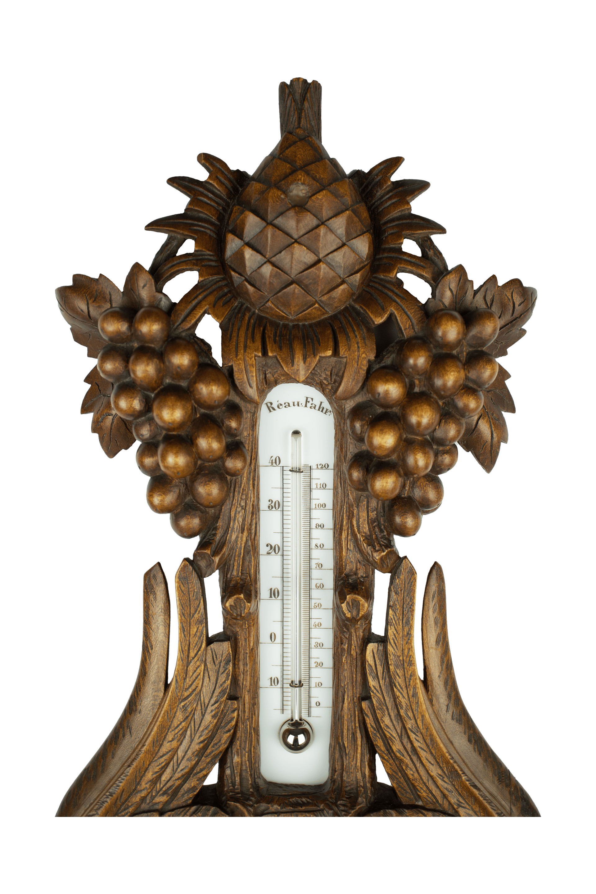 Black Forest carved barometer