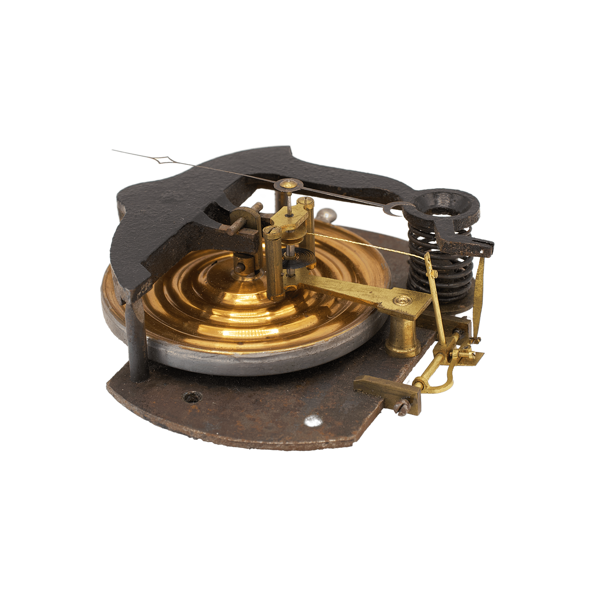 Very early oak case aneroid barometer