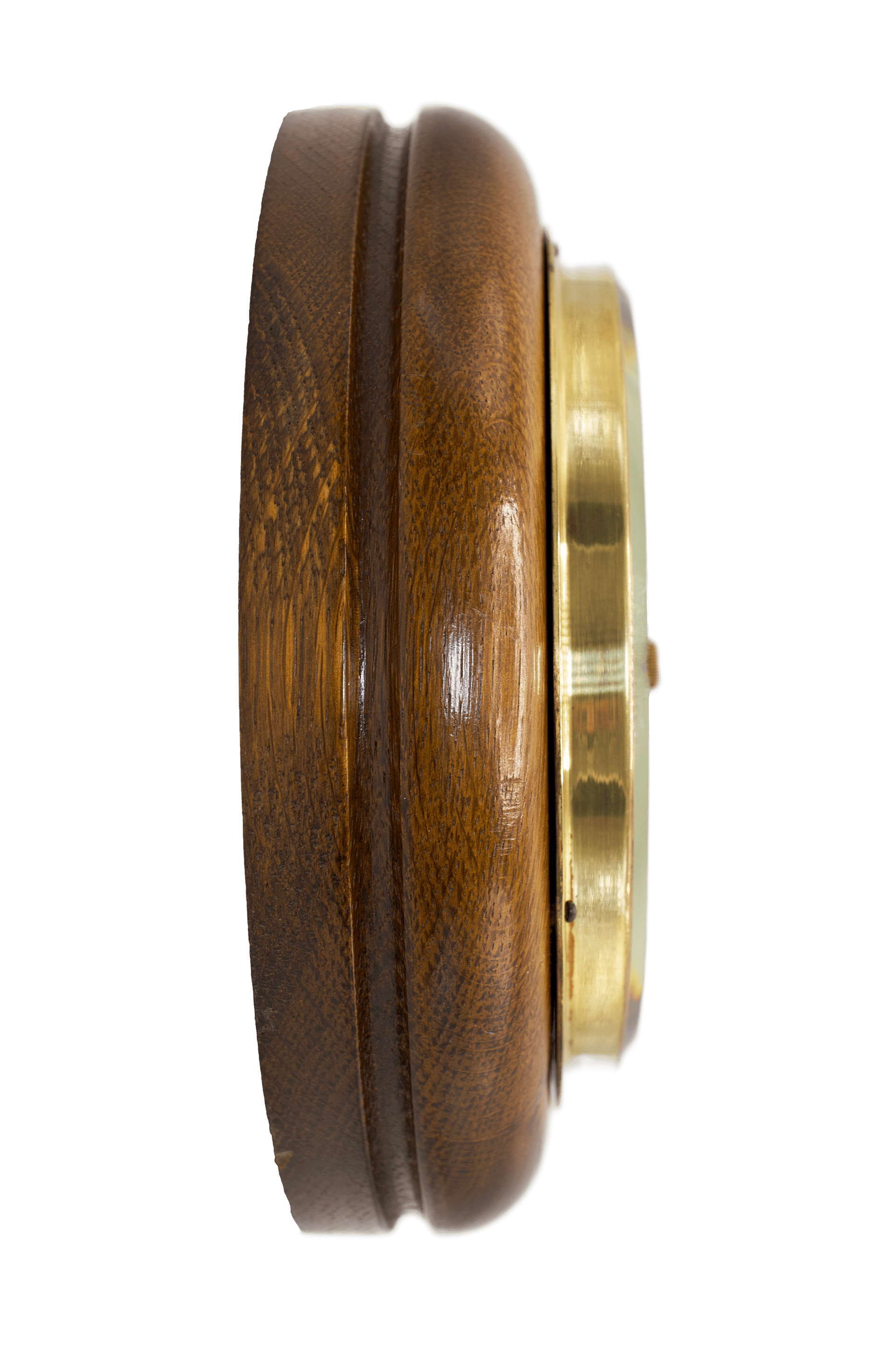 Very early oak case aneroid barometer