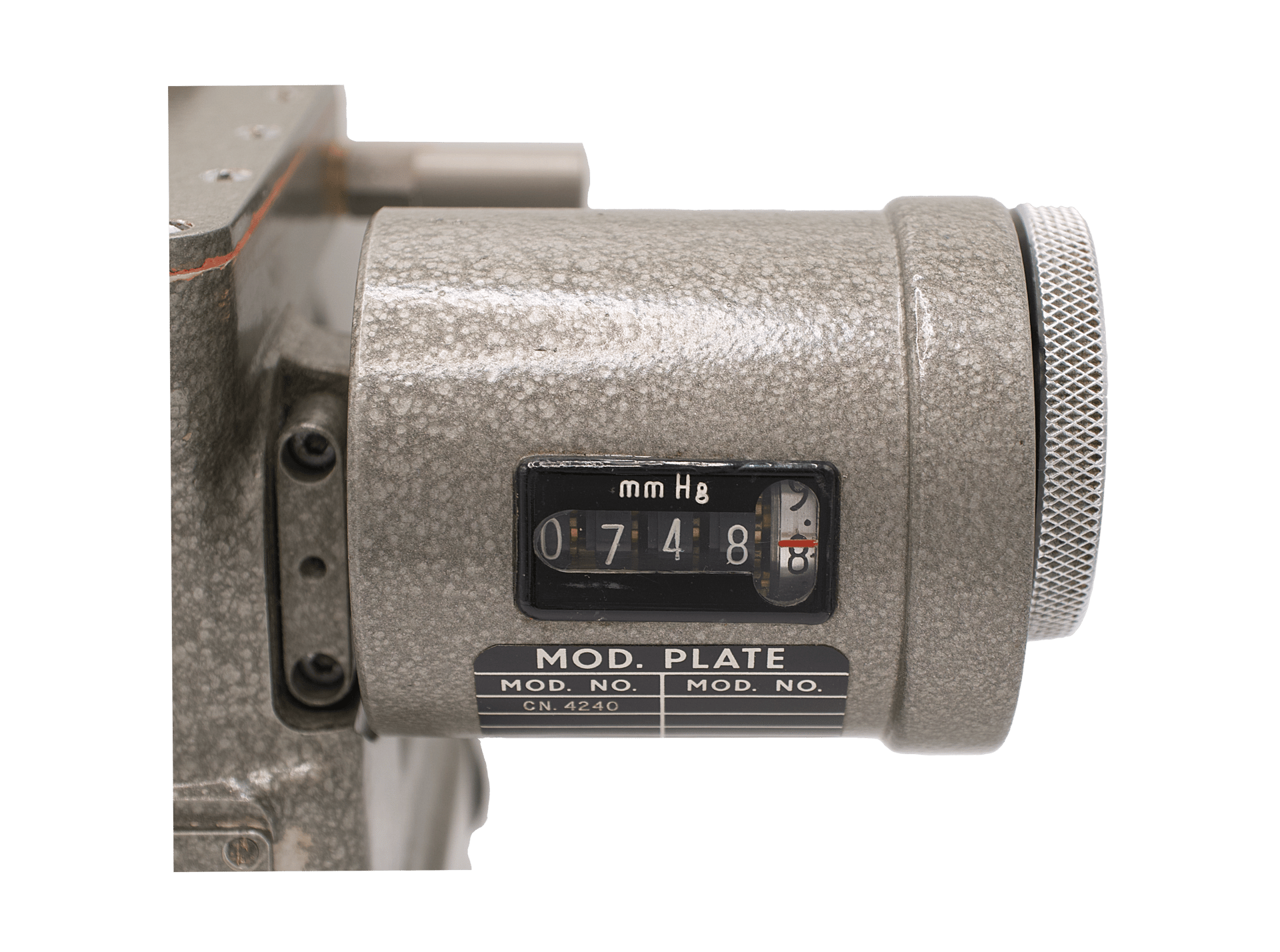 Electro-mechanical precision aneroid barometer