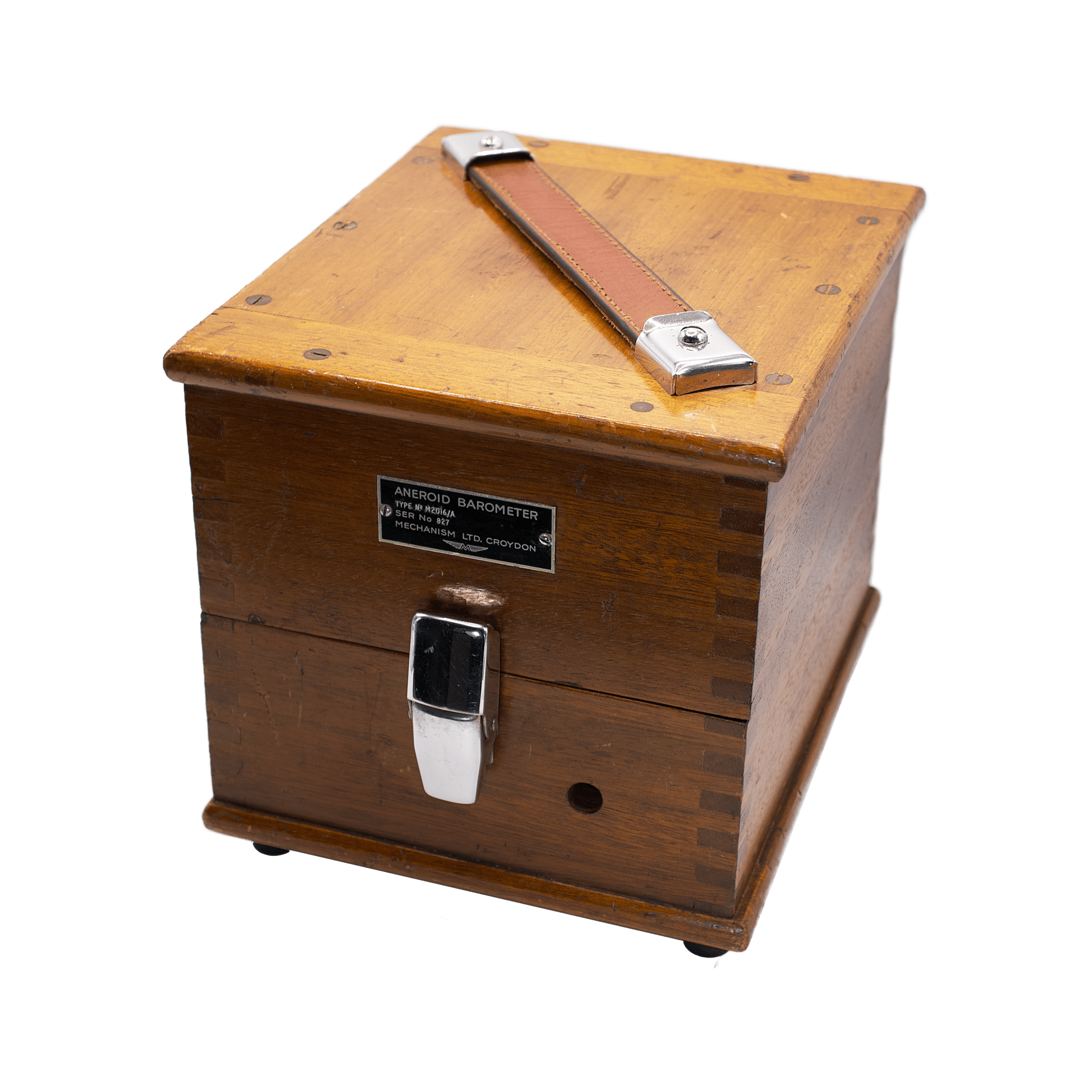 Electro-mechanical precision aneroid barometer