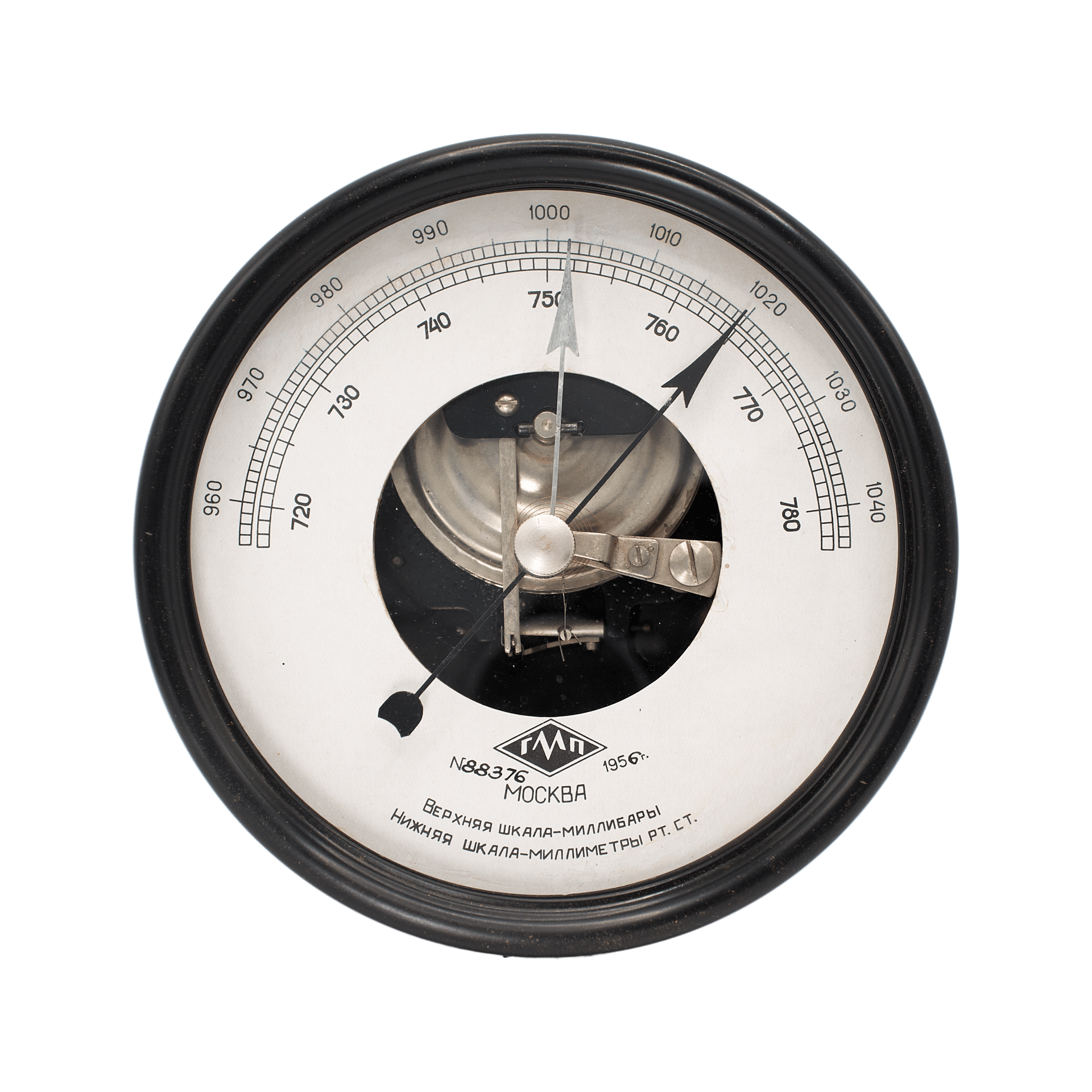 Soviet aneroid barometer