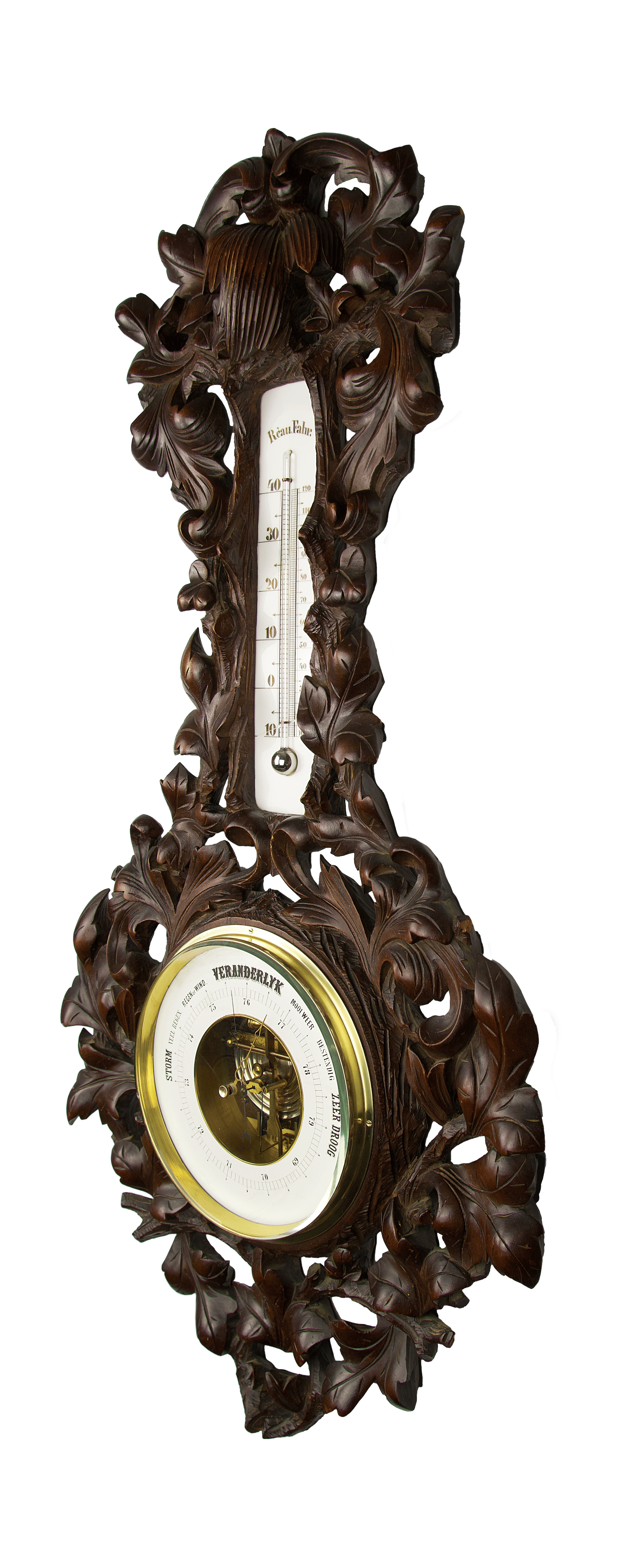 Counterweight barometer