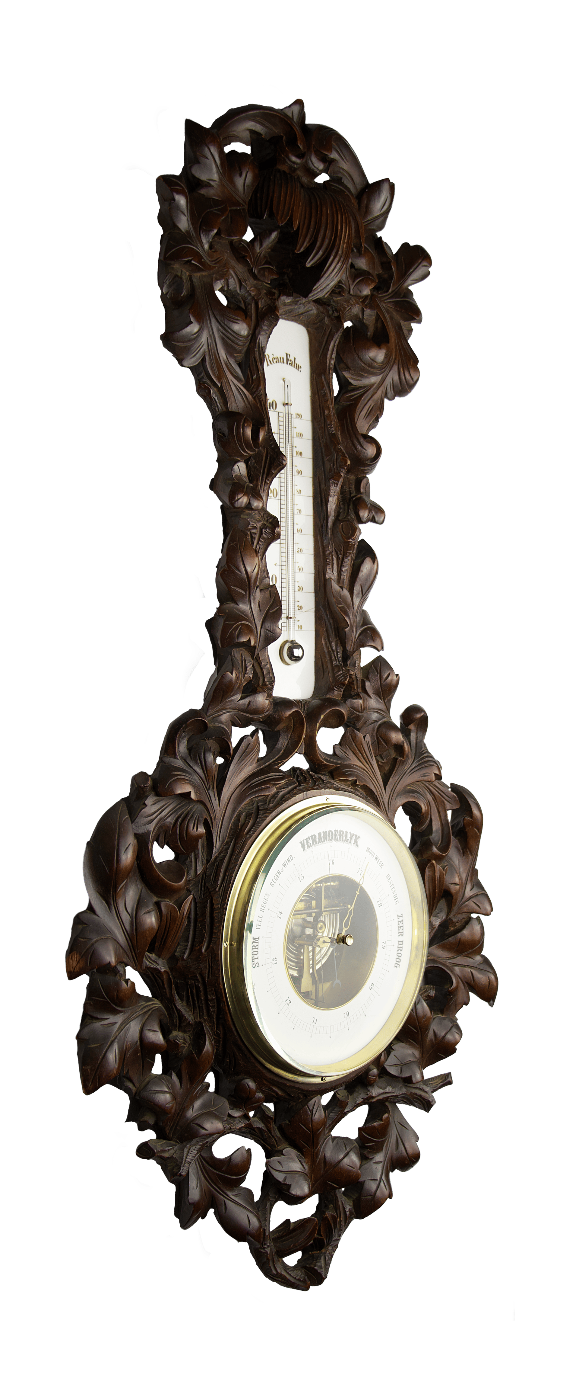 Counterweight barometer