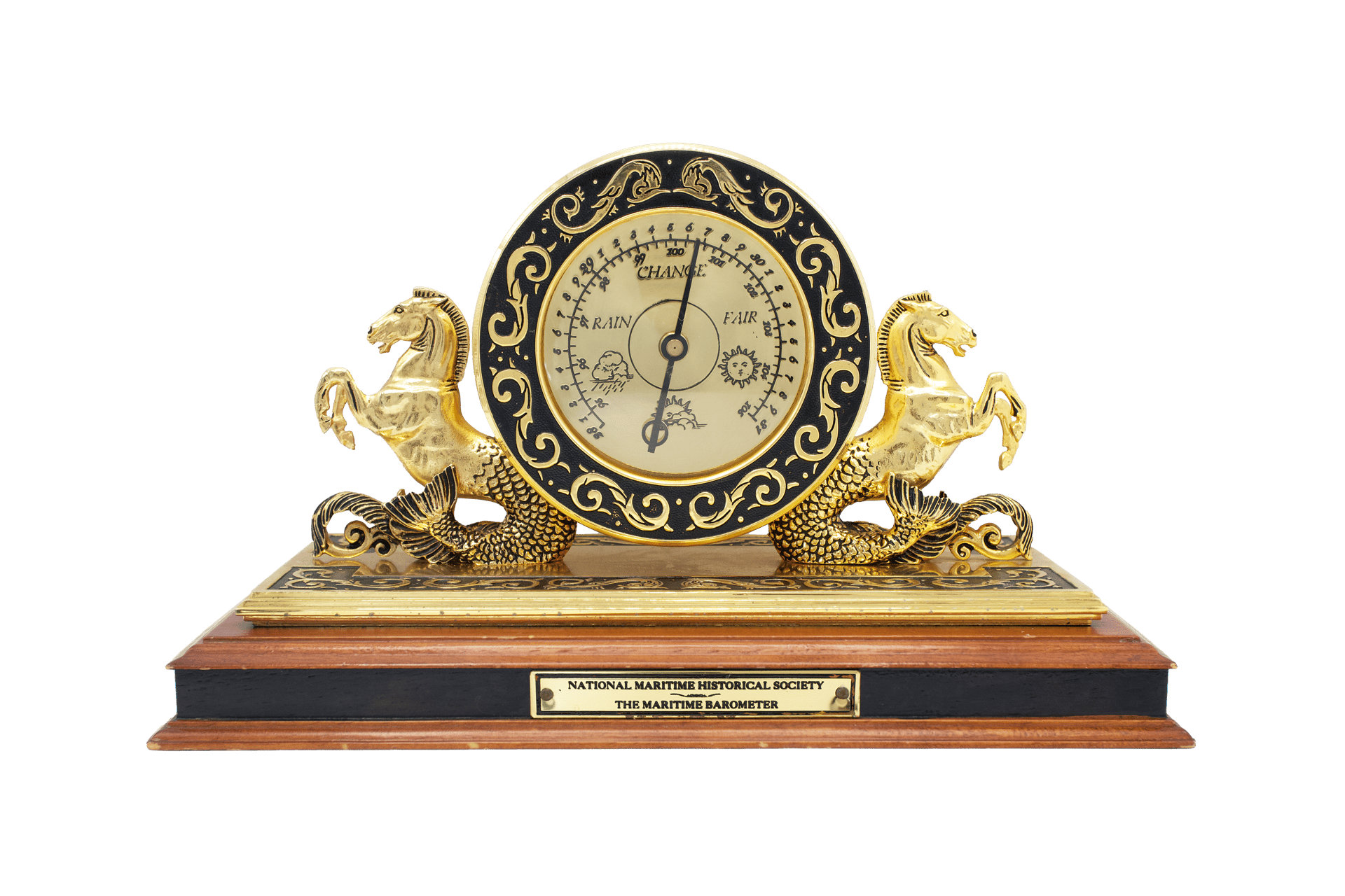 Franklin Mint Maritime Barometer