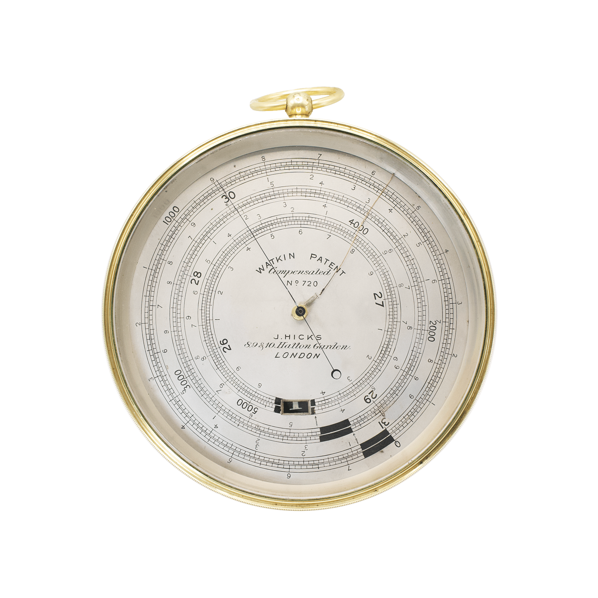 Watkin Patent Aneroid Barometer