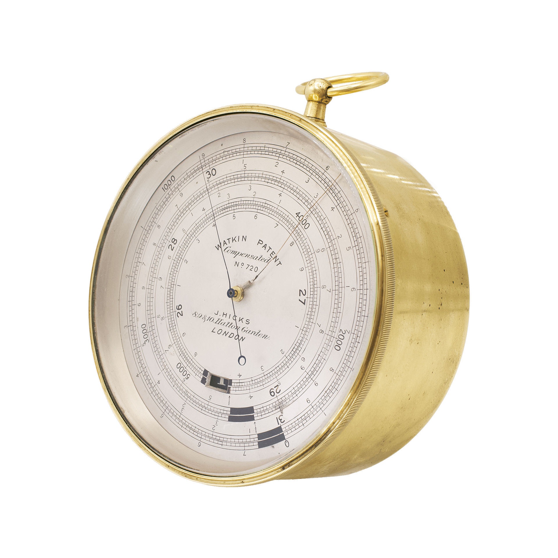 Watkin Patent Aneroid Barometer