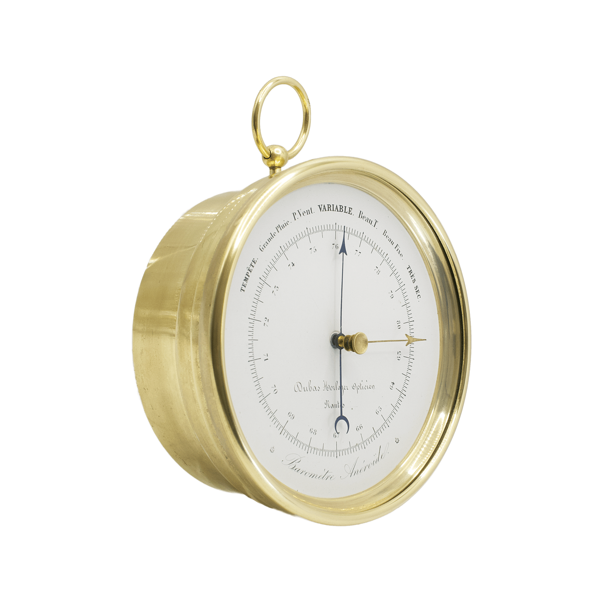 Fine Victorian Aneroid Barometer
