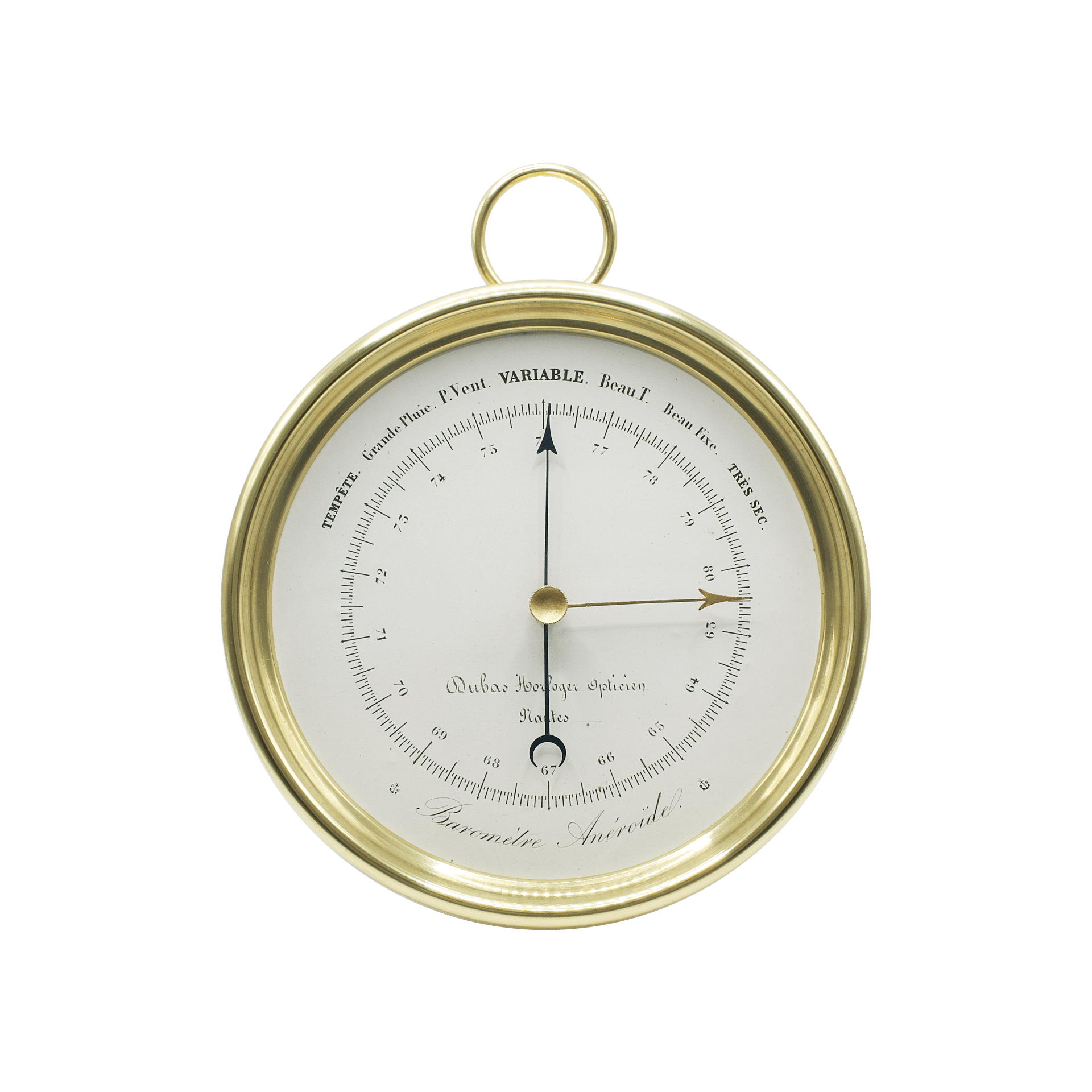 Fine Victorian Aneroid Barometer