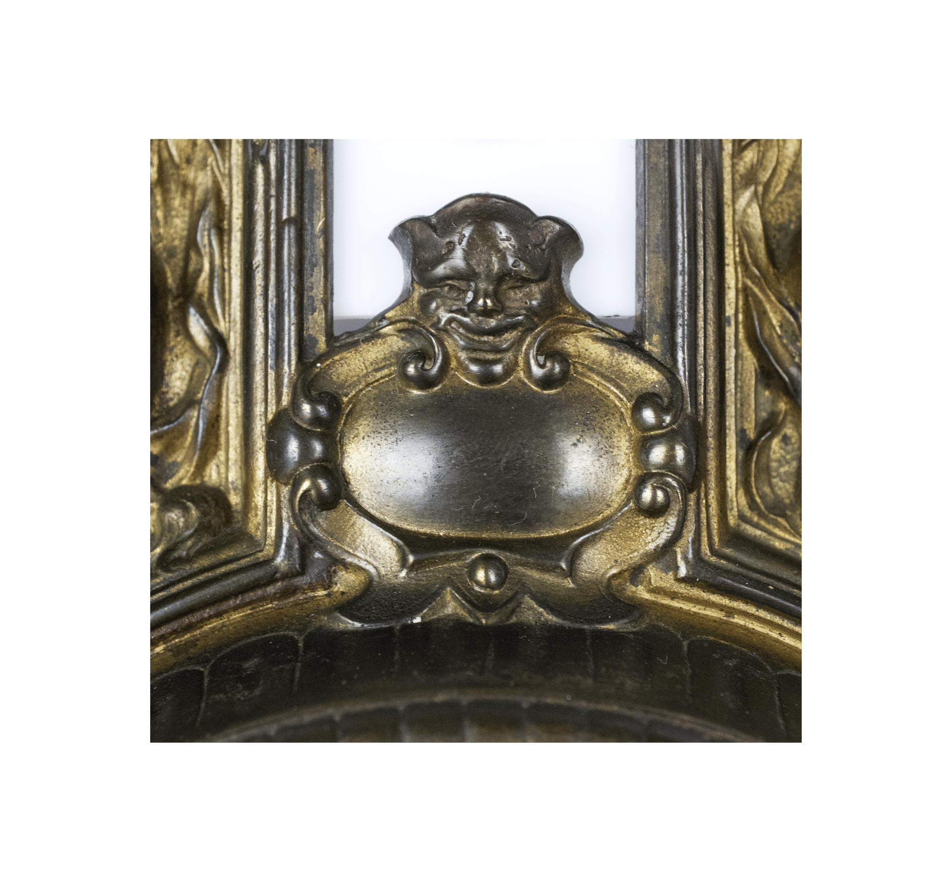 Allegorical Bronze Barometer