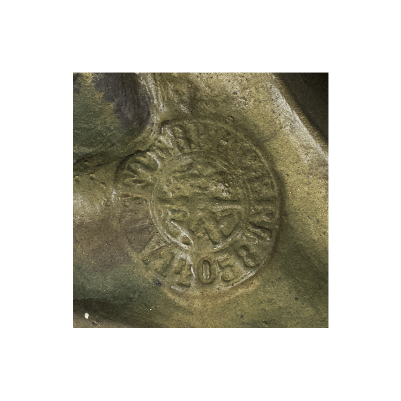 Allegorical Bronze Barometer