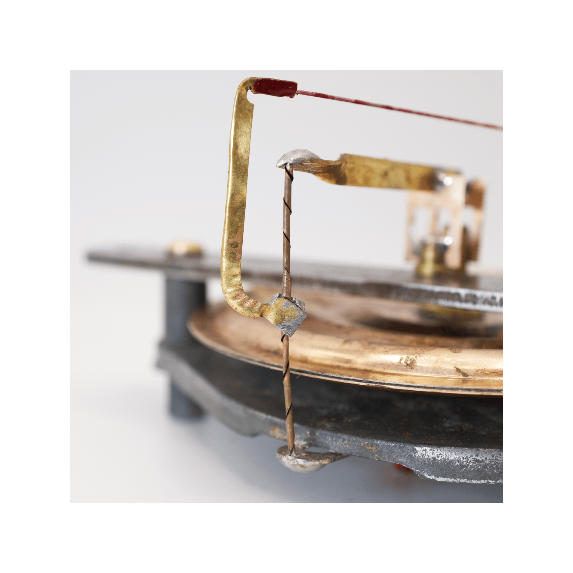Mayak Wall Clock with Barometer and Thermometer