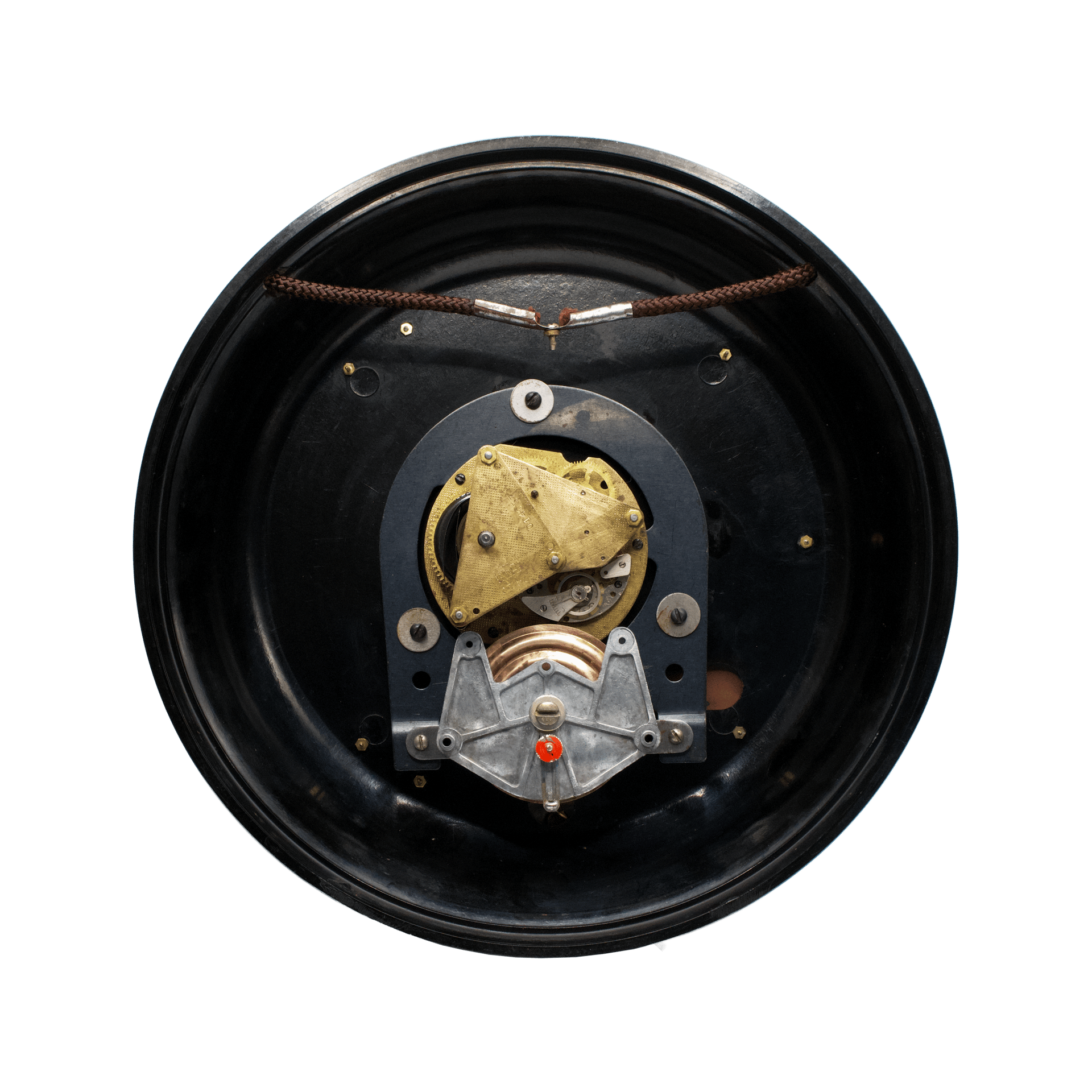 Mayak Wall Clock with Barometer and Thermometer