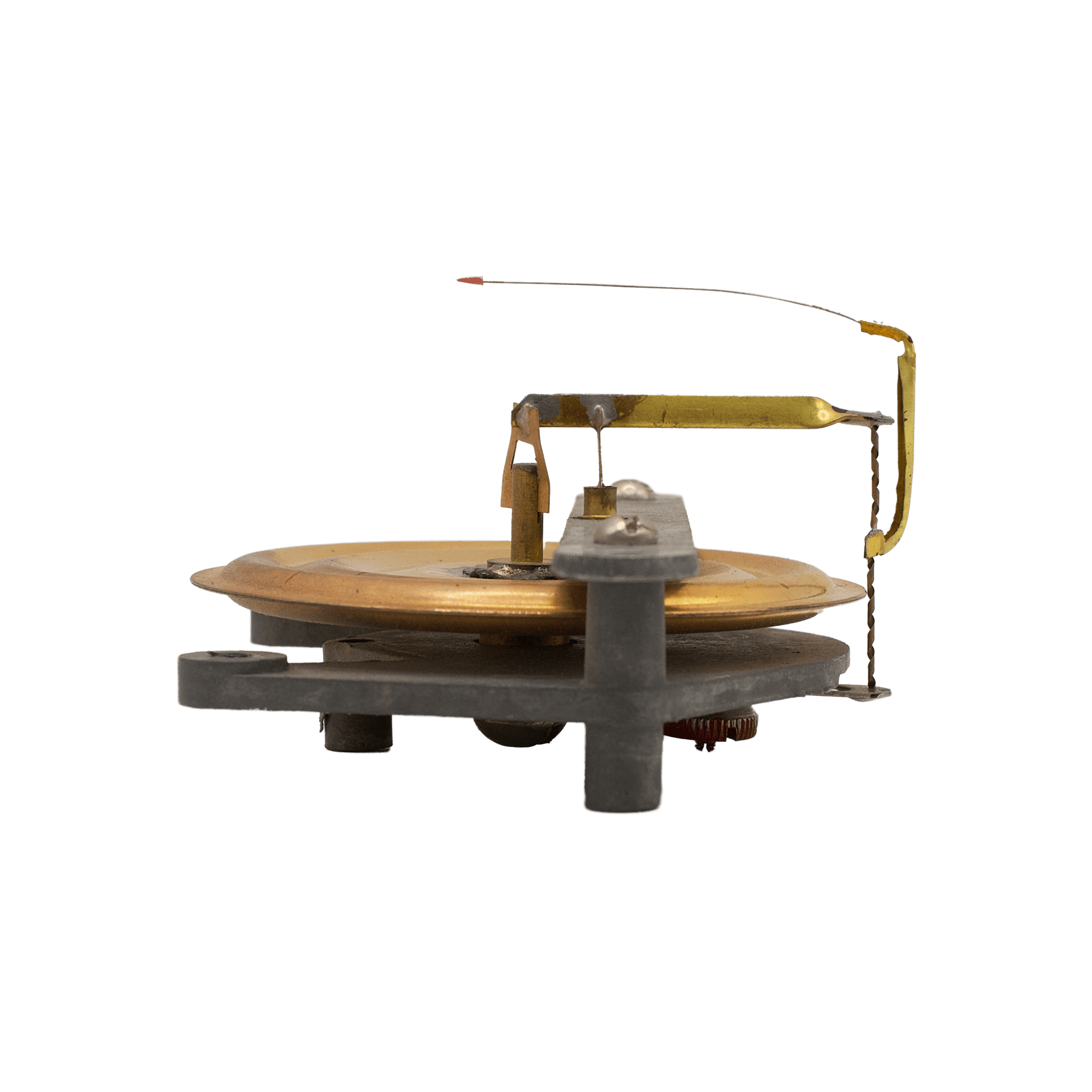 Mayak Desk Clock with Barometer and Thermometer