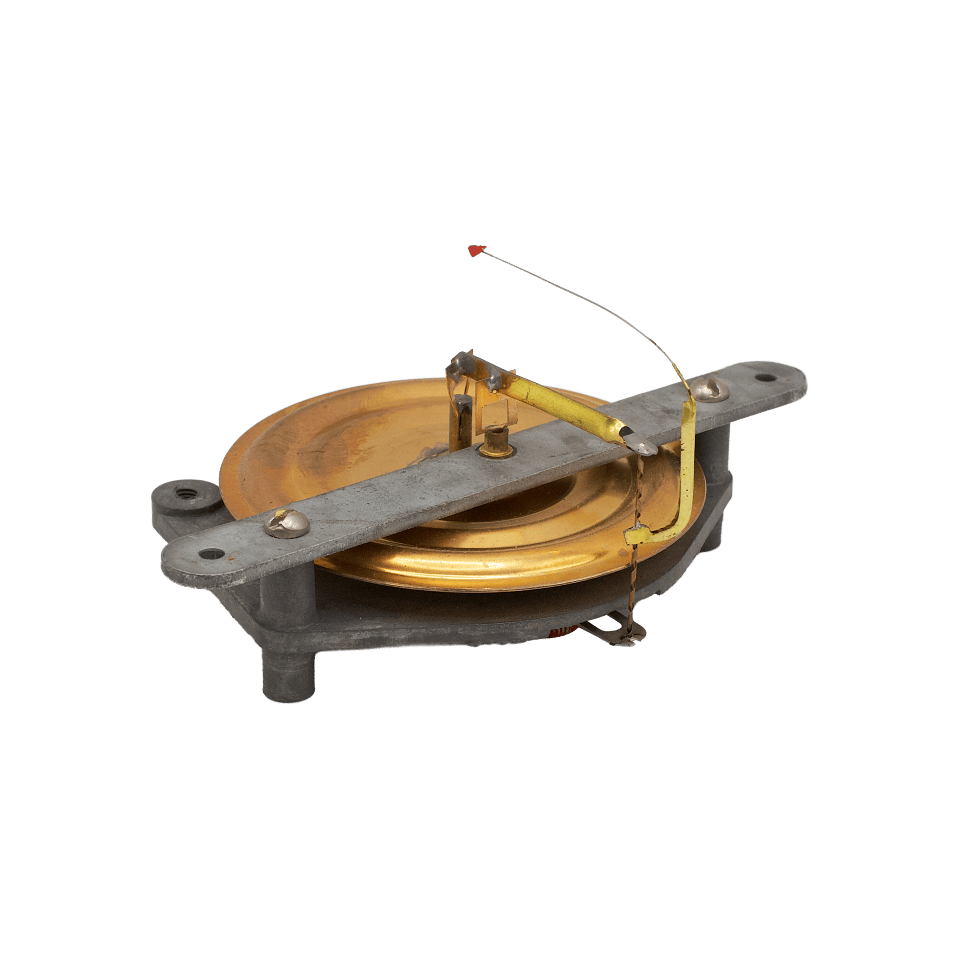 Mayak Desk Clock with Barometer and Thermometer
