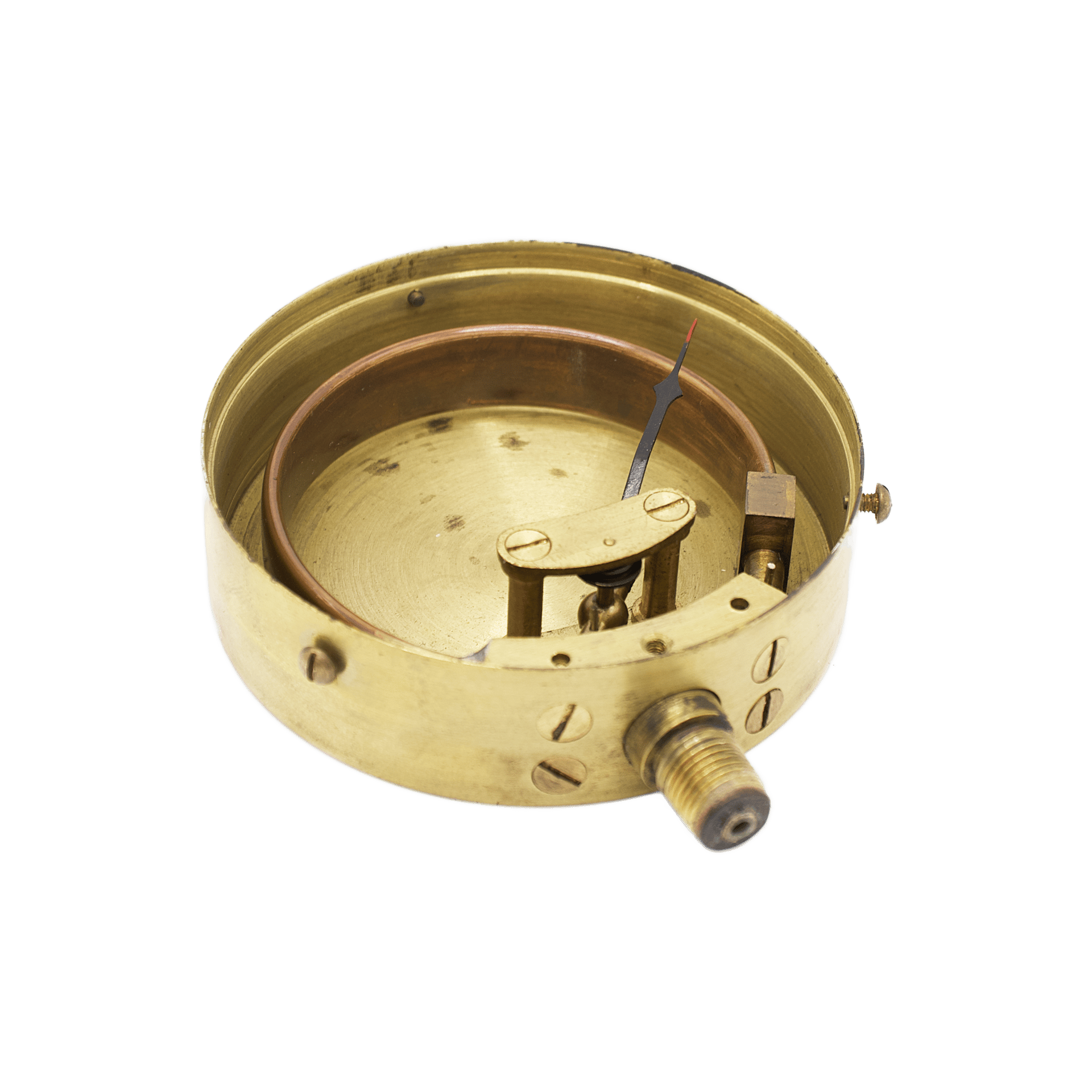 Bourdon pressure gauge