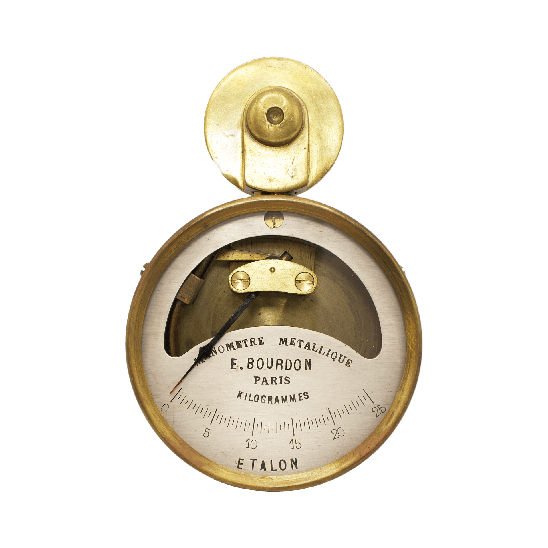 Bourdon pressure gauge