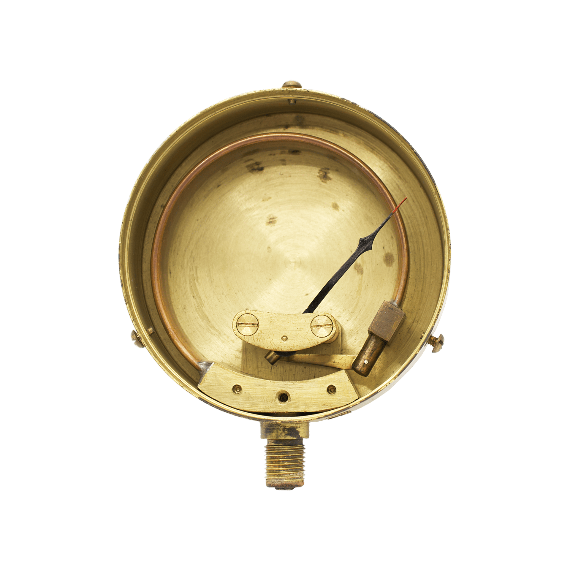 Bourdon pressure gauge