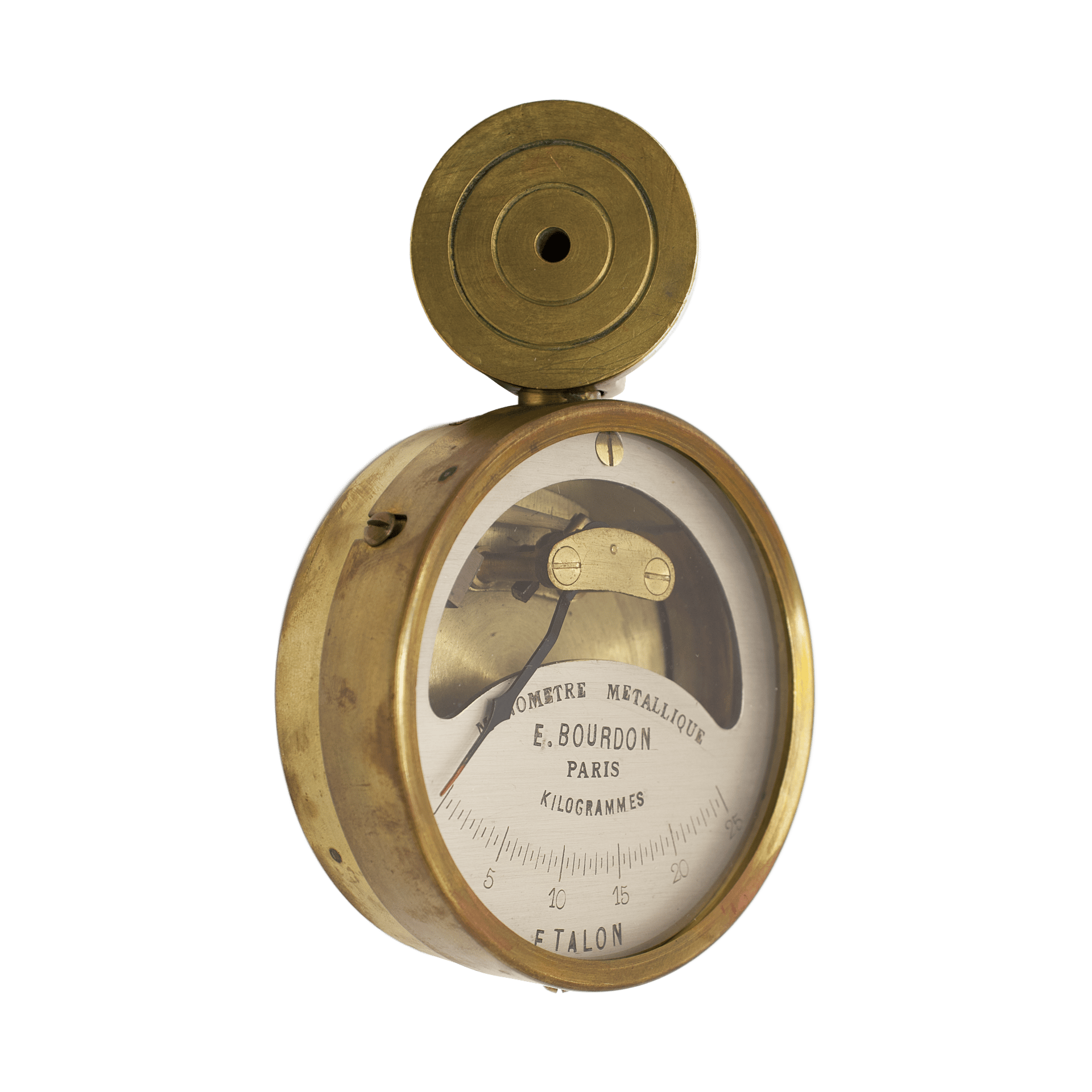 Bourdon pressure gauge