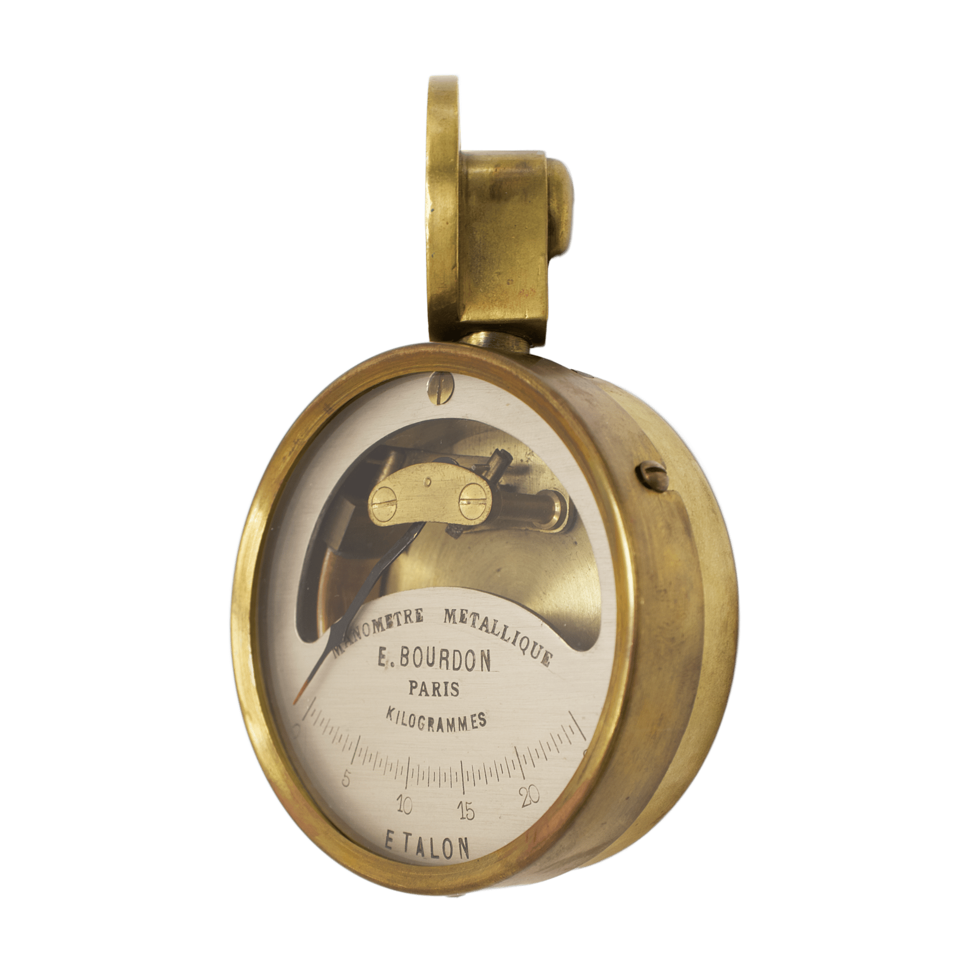 Bourdon pressure gauge