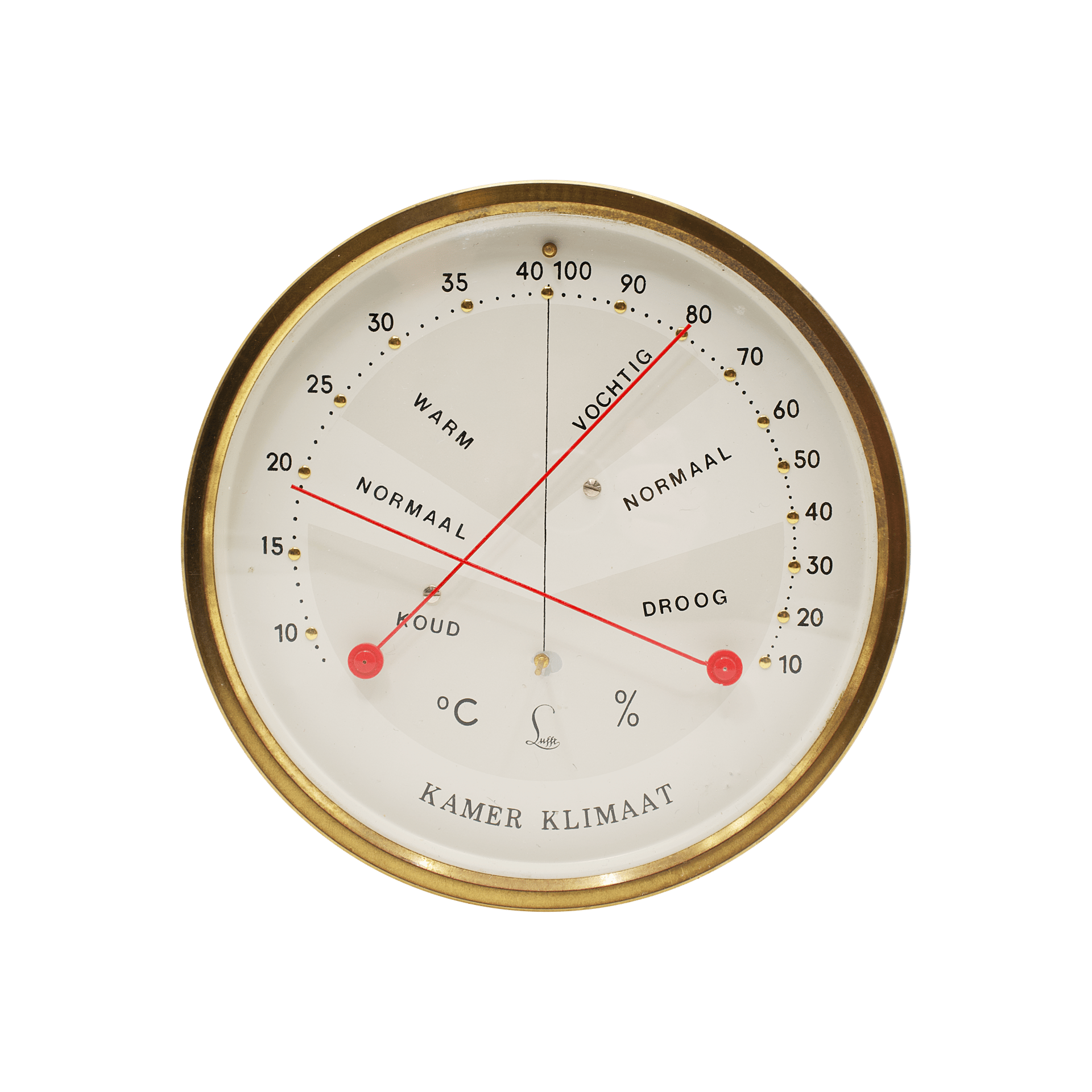 Combined Hygrometer–Thermometer “KAMER KLIMAAT”