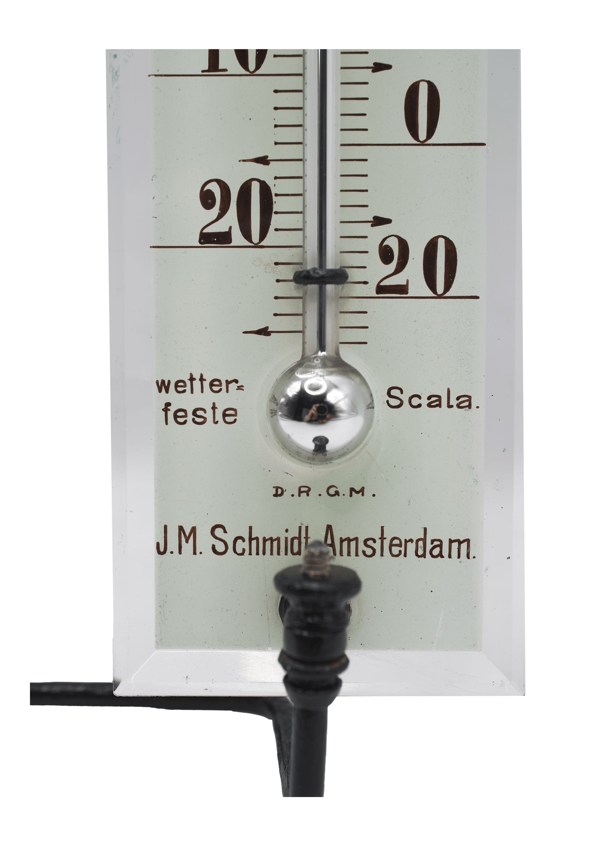 Crystal Outdoor Mercury Thermometer 