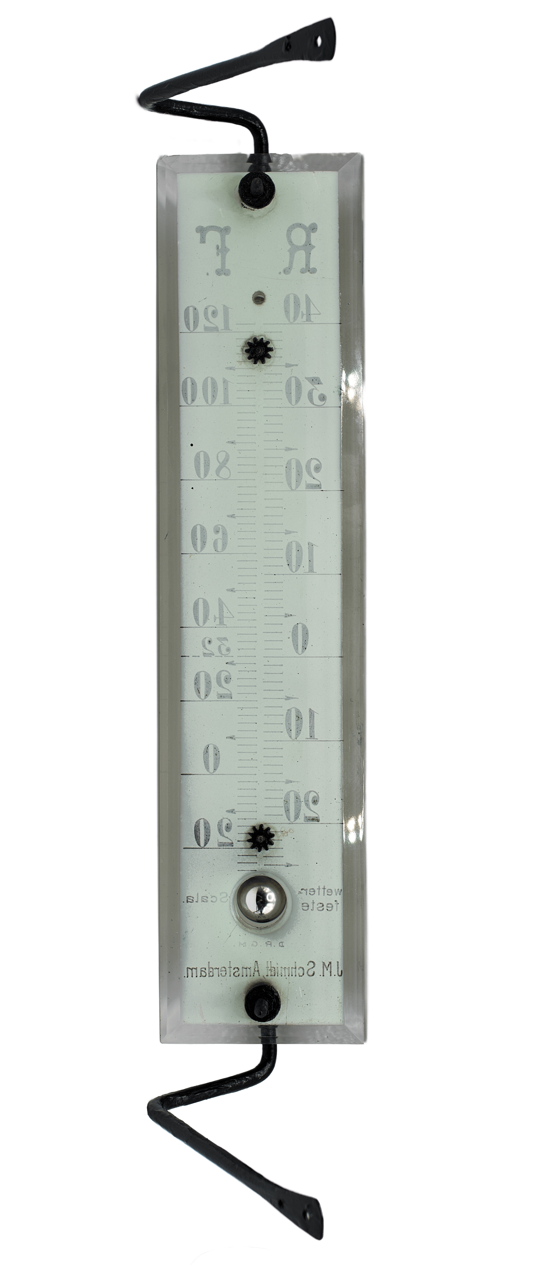 Crystal Outdoor Mercury Thermometer 