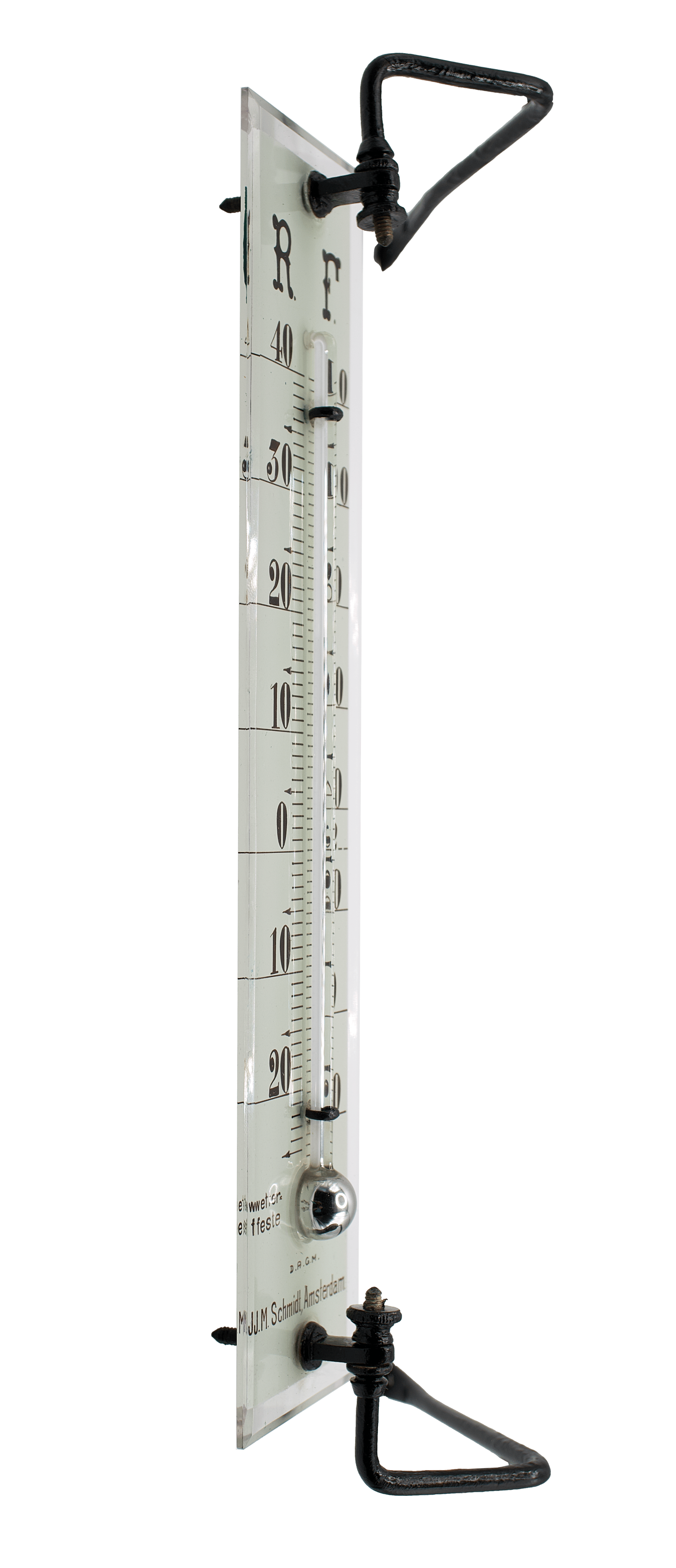Crystal Outdoor Mercury Thermometer 