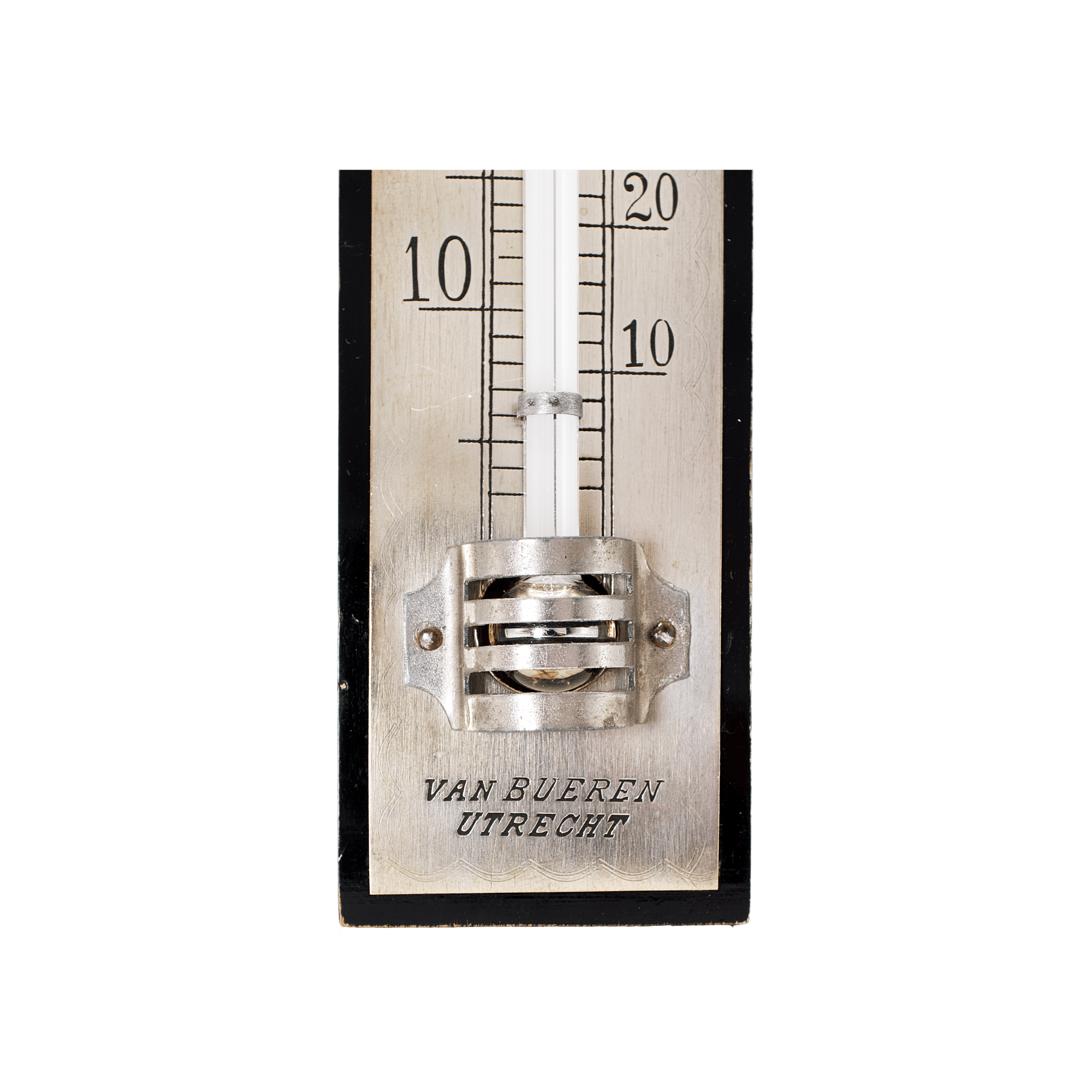  Ebony Case Mercury Thermometer