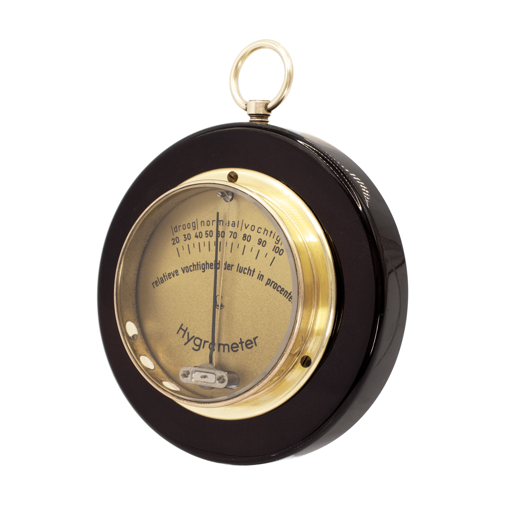 Art-Deco Wall Hair Hygrometer