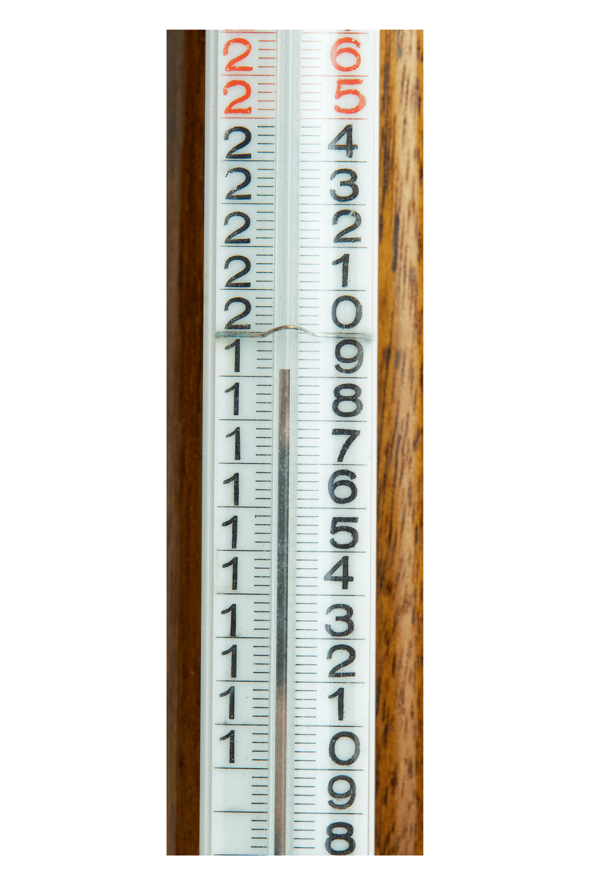 Gunpowder thermometer
