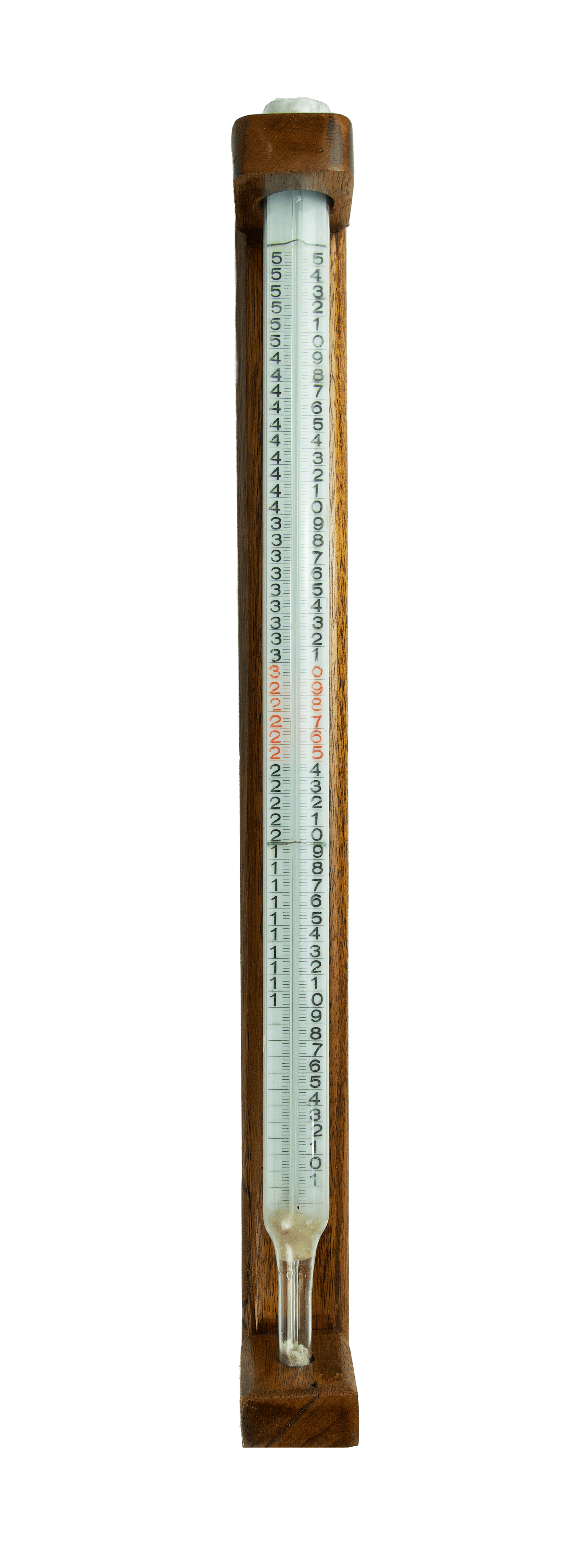 Gunpowder thermometer