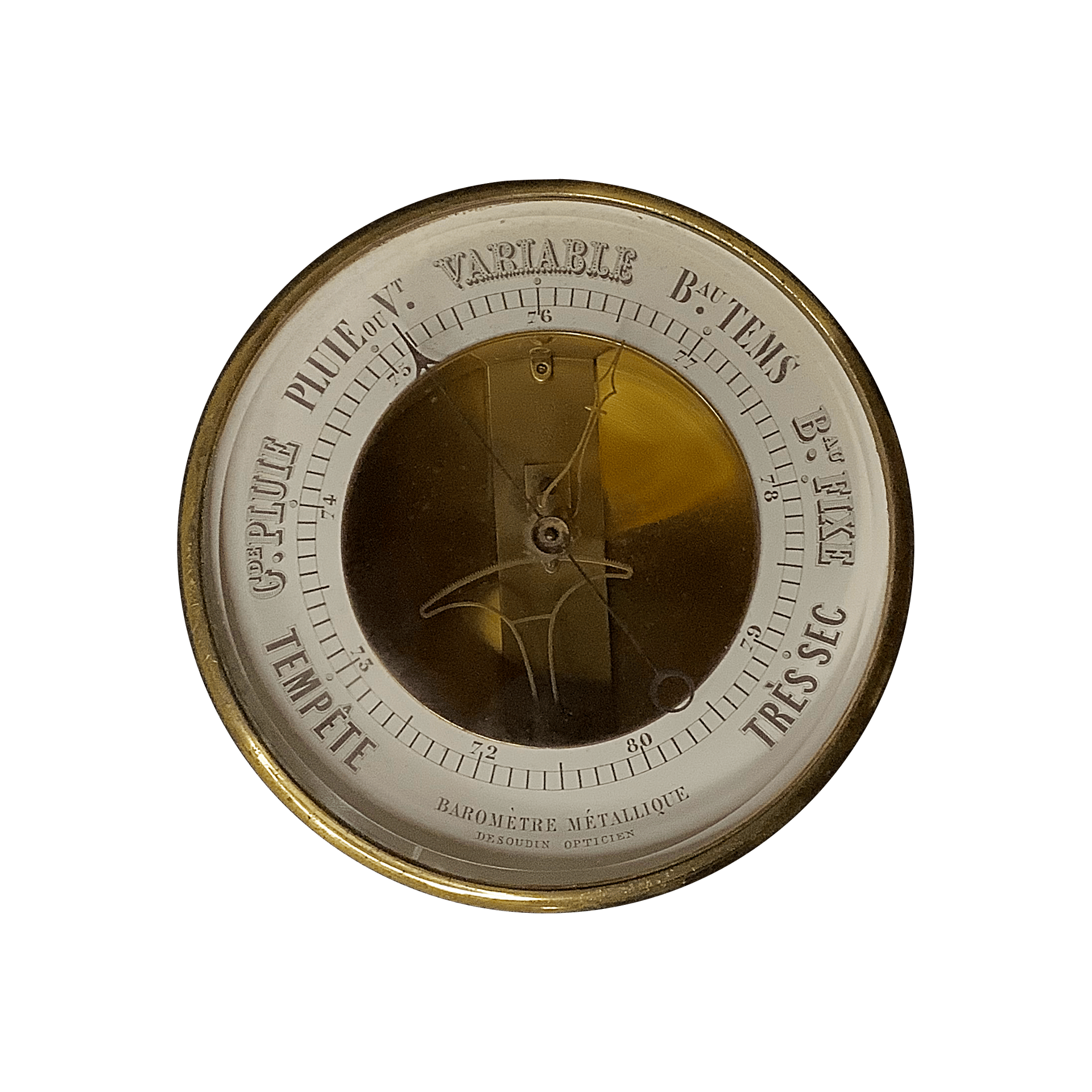 Open-dial Metallic Barometer