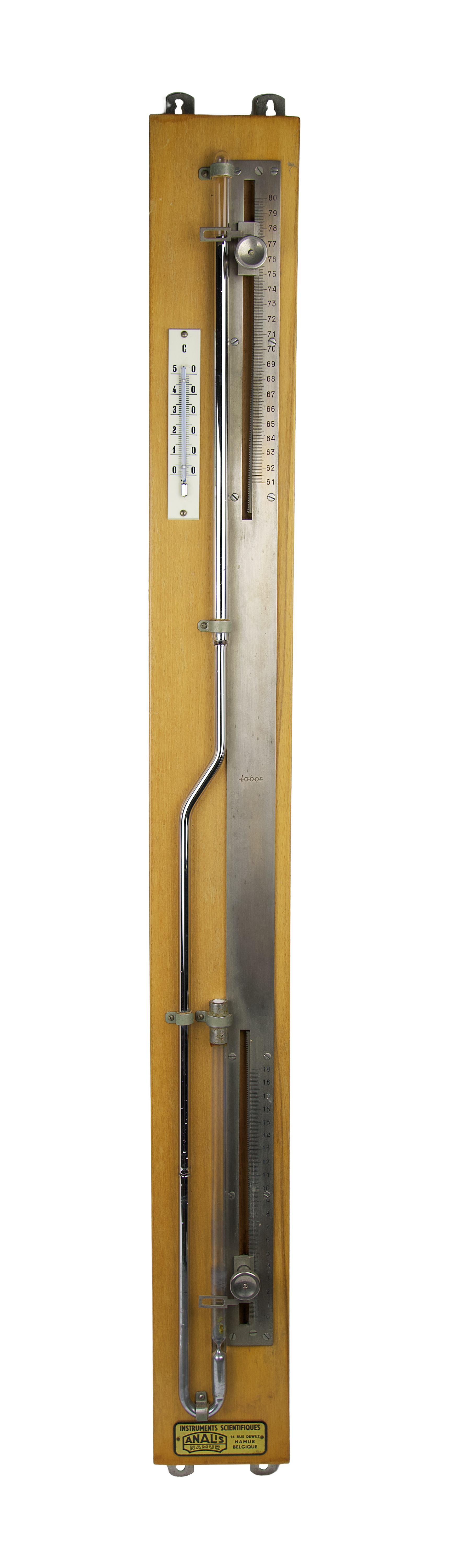 Gay-Lussac siphon barometer