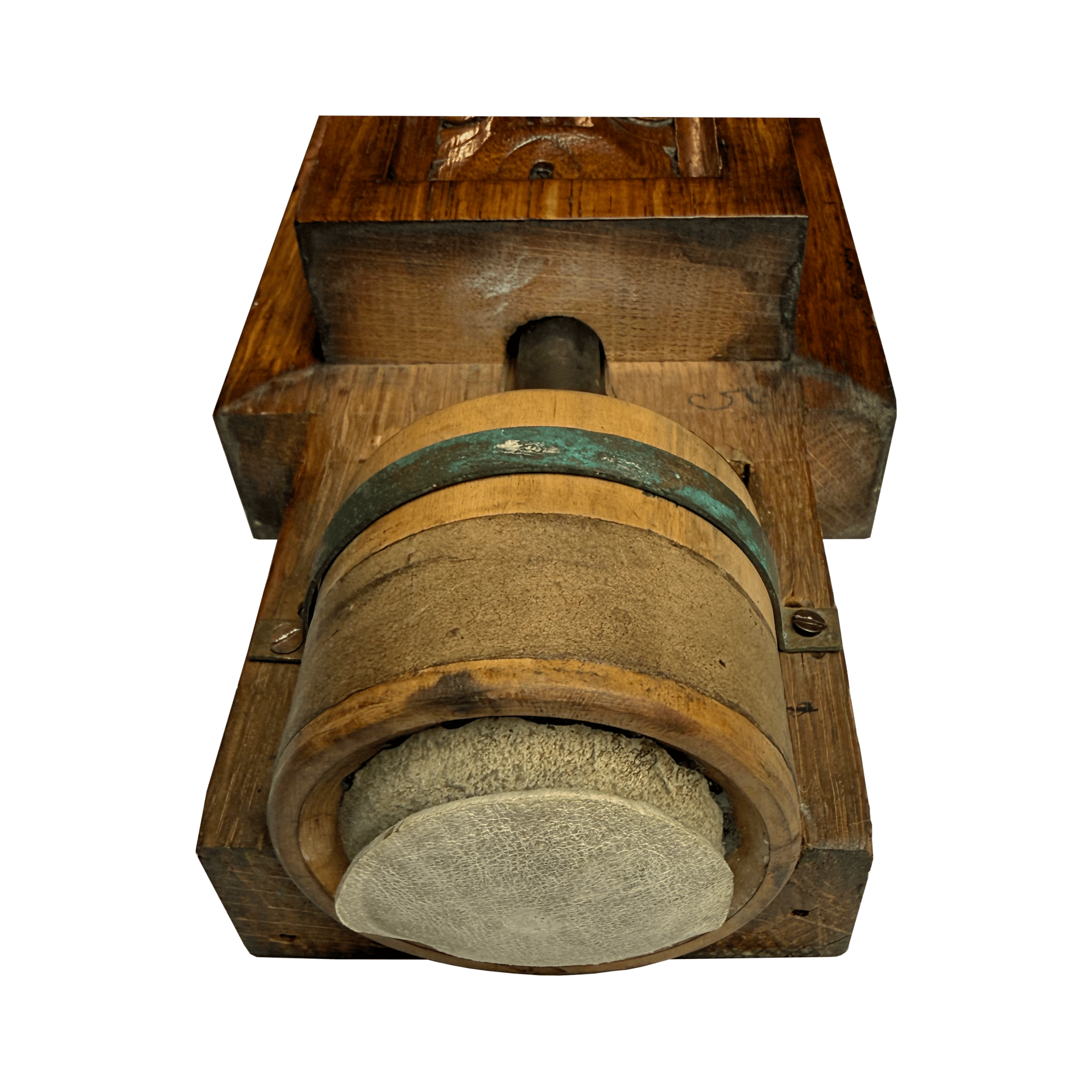 Oak Pediment Barometer