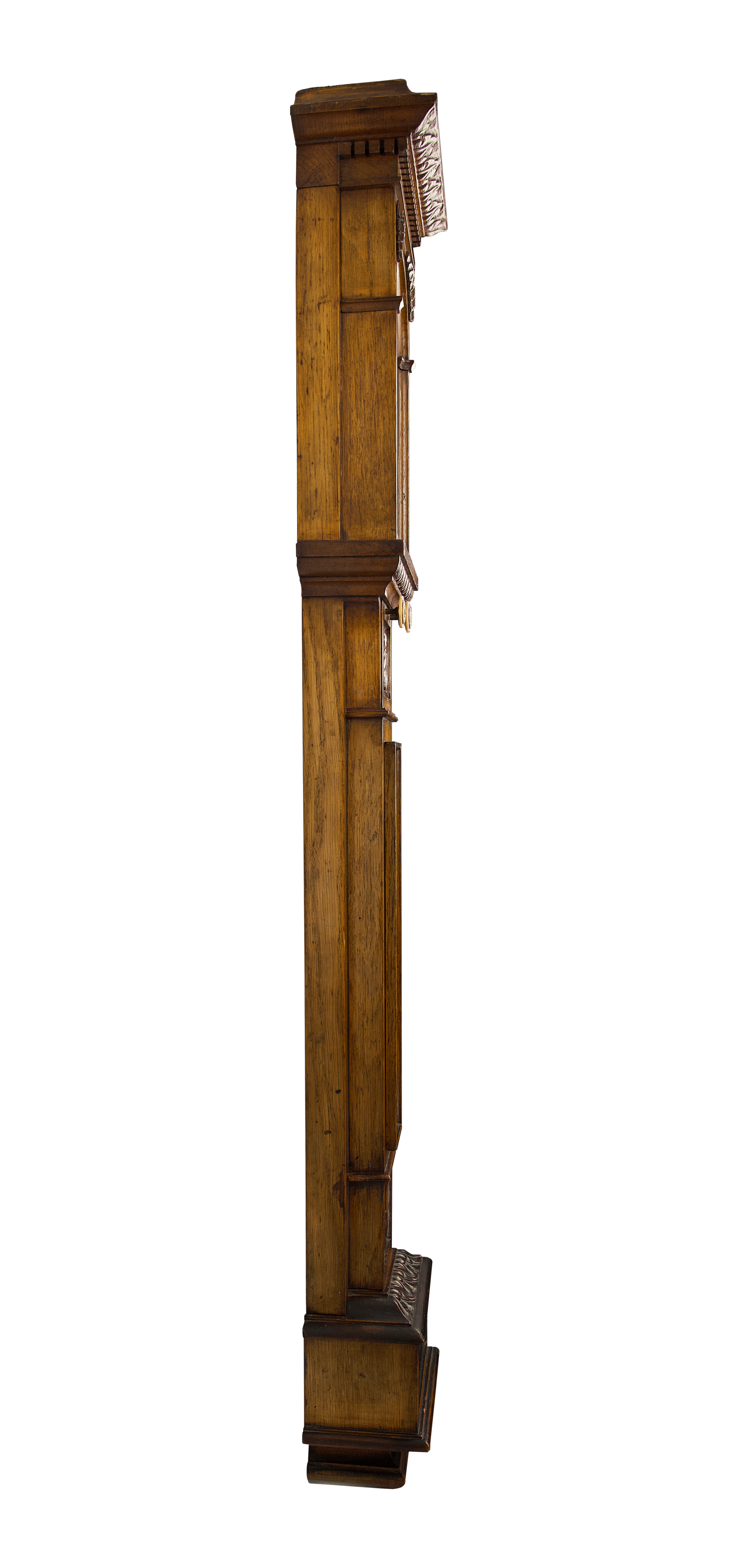 Oak Pediment Barometer