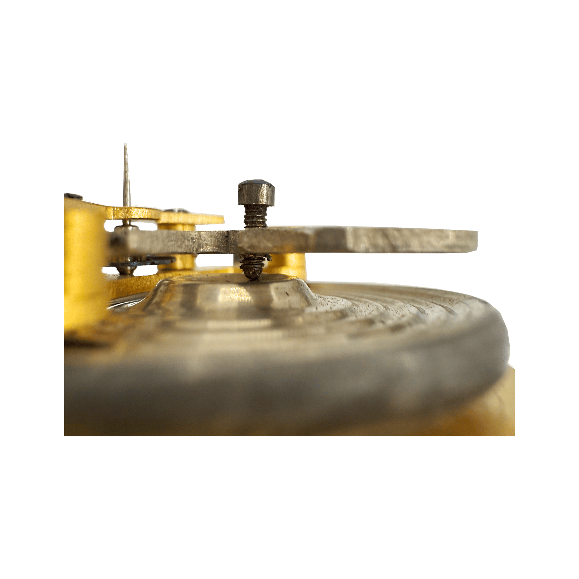 Nickel Plated Brass Pocket Barometer