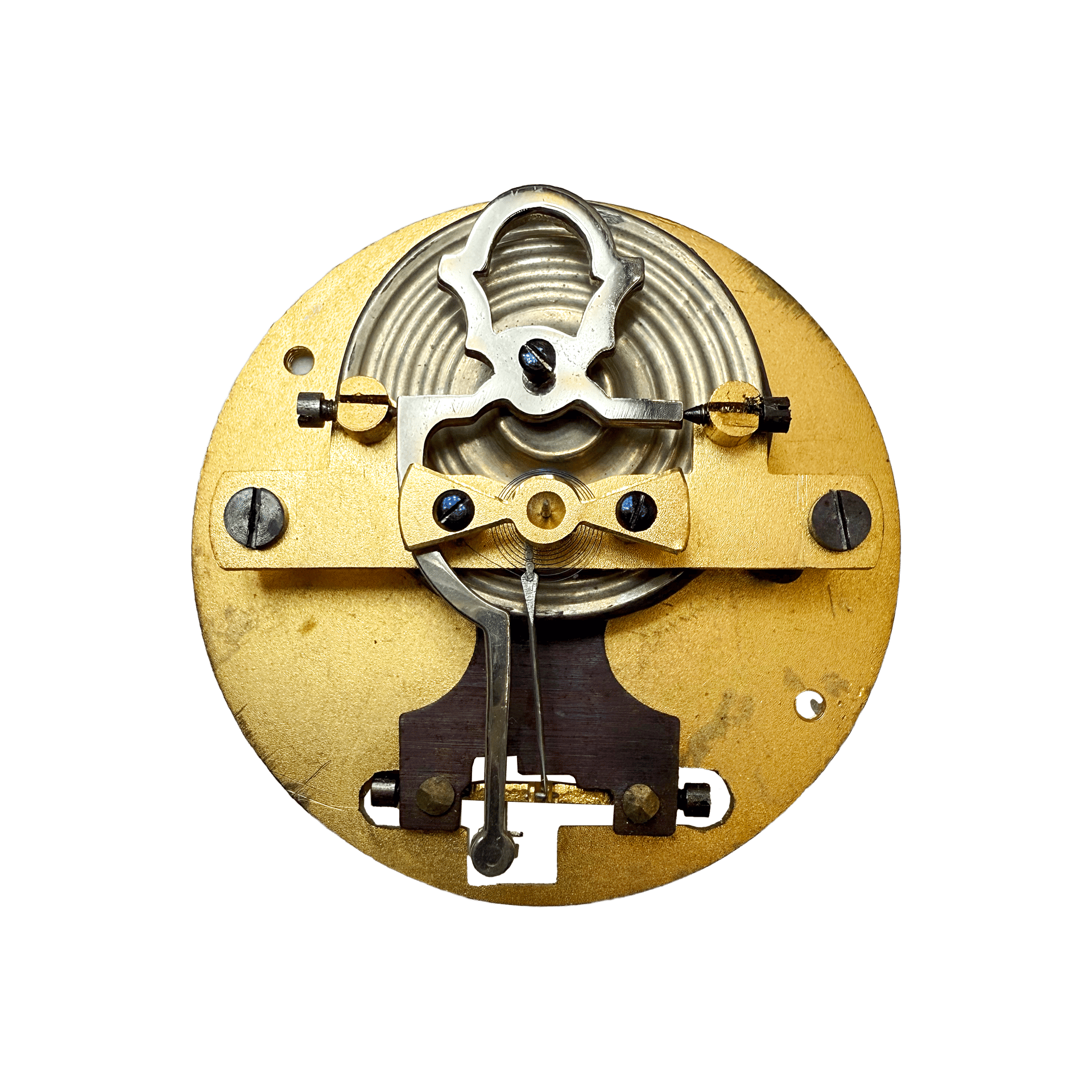 Nickel Plated Brass Pocket Barometer