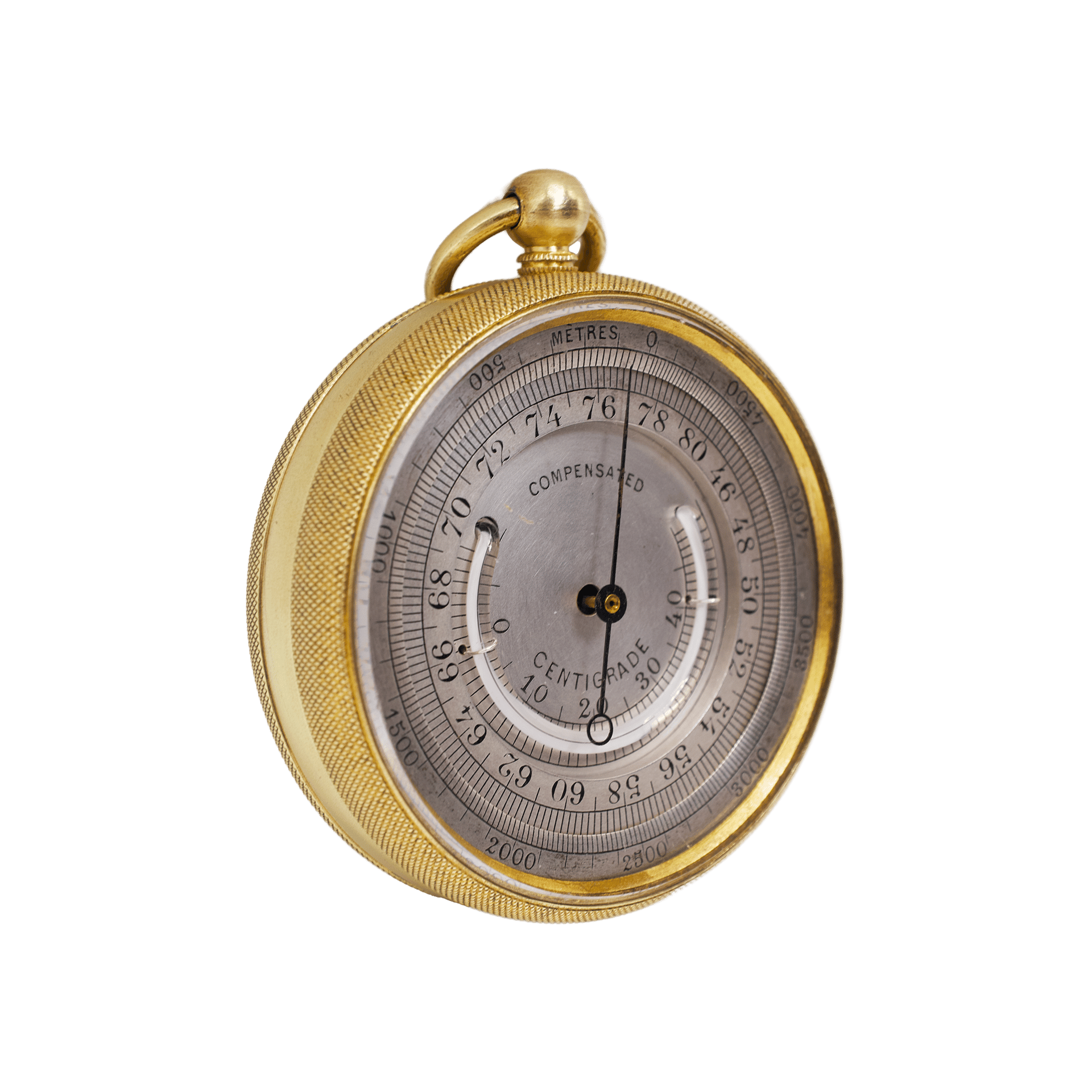 Pocket Barometer with Thermometer