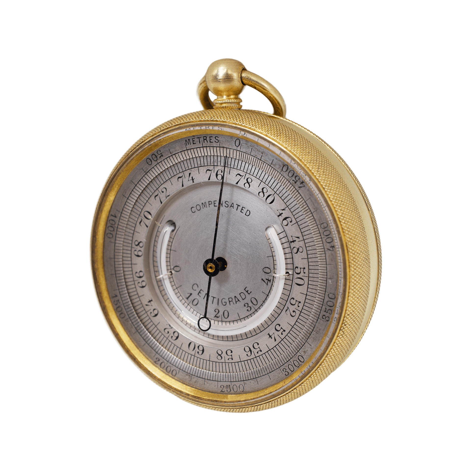 Pocket Barometer with Thermometer