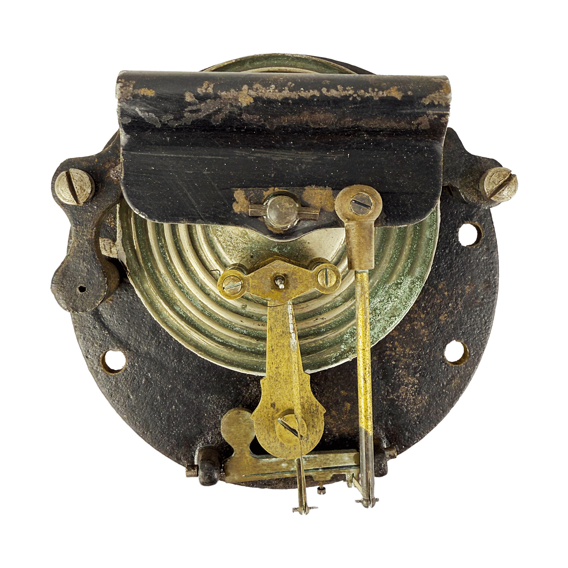 Rope frame marine barometer