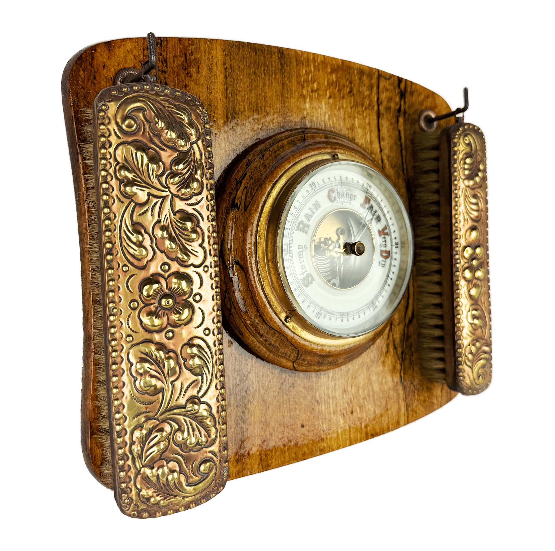 Victorian hallway barometer