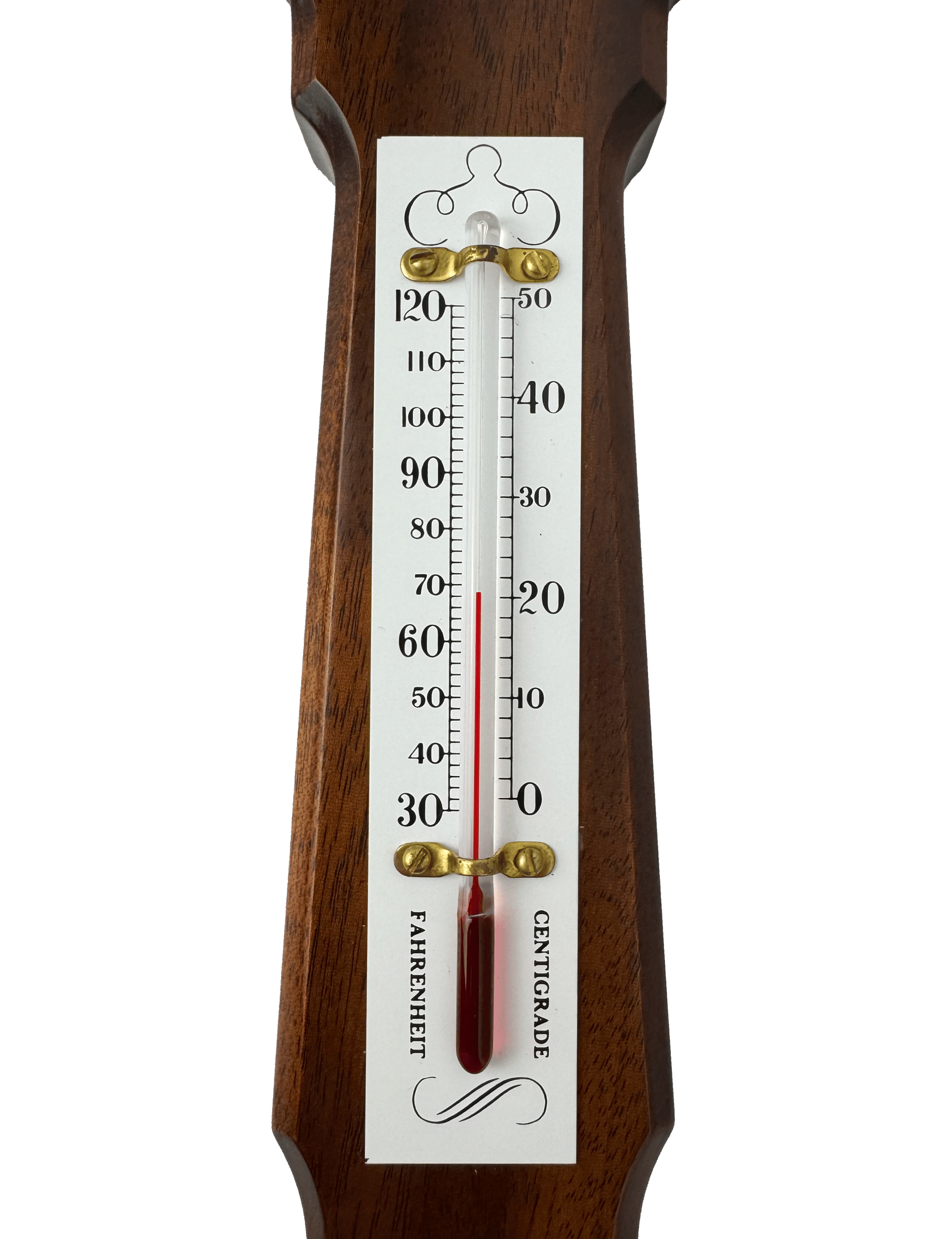Russell Mahogany Barometer