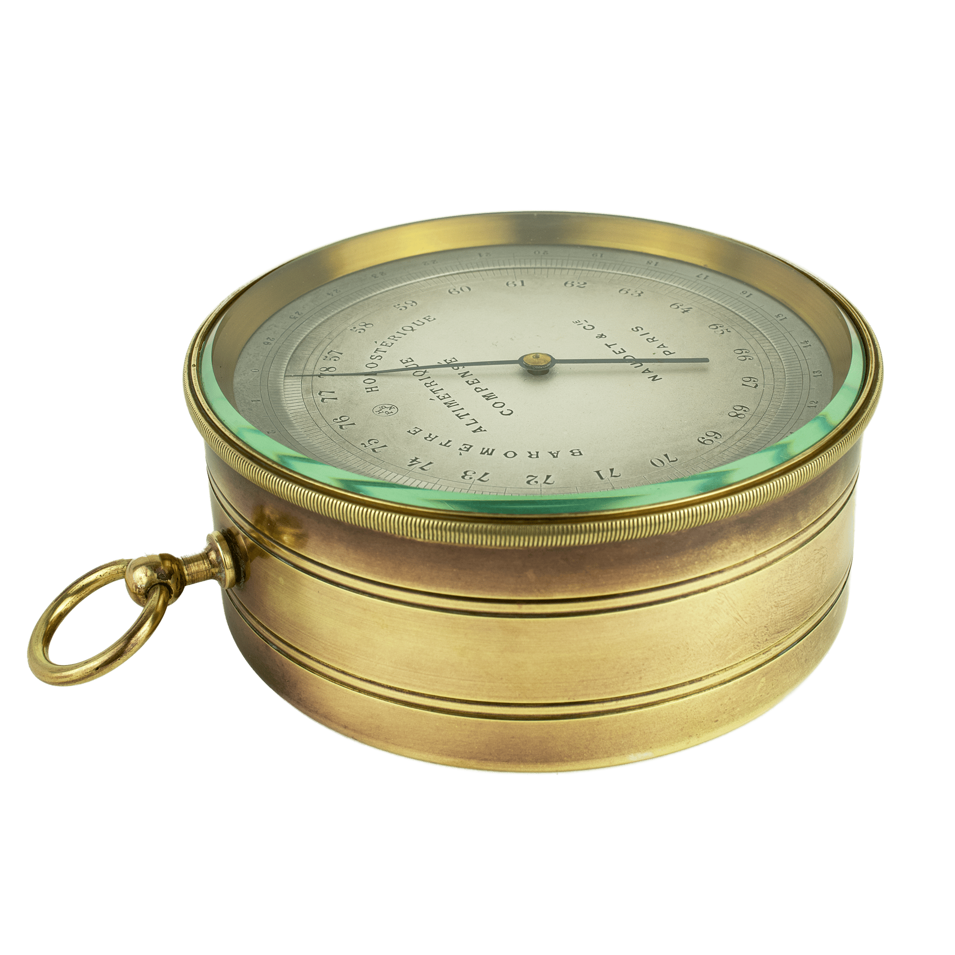Holosteric barometer-altimeter