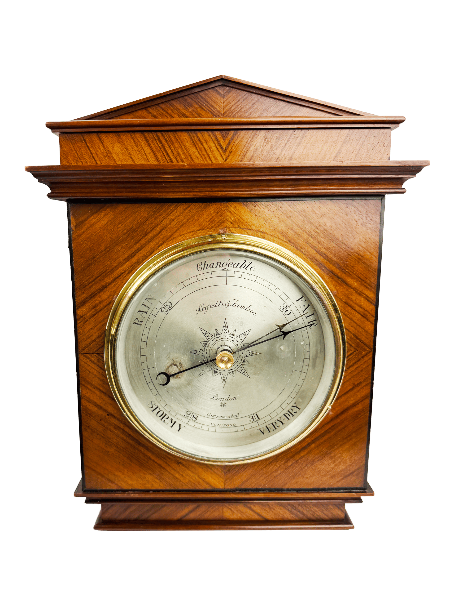 Classical Style Mahogany Barometer