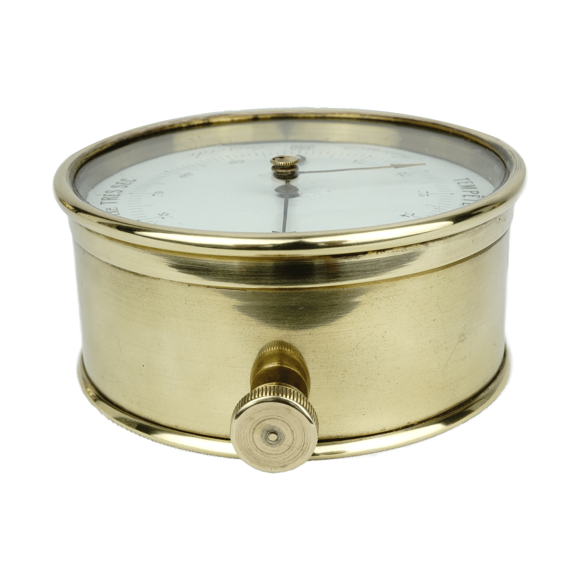 Redier desk barometer “La Couronne du Temps”