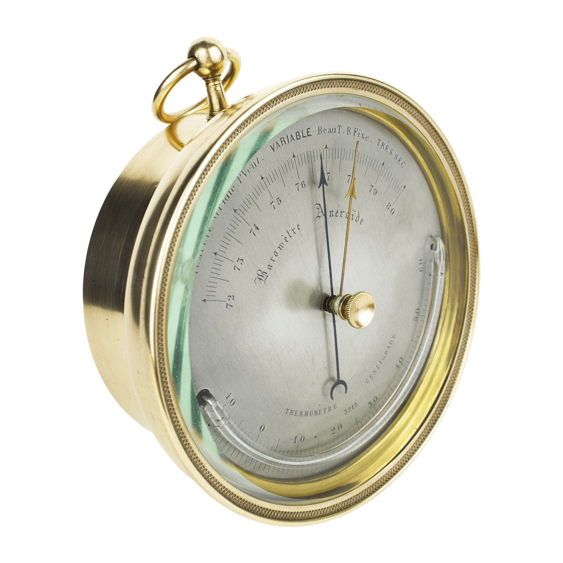 Very early aneroid barometer
