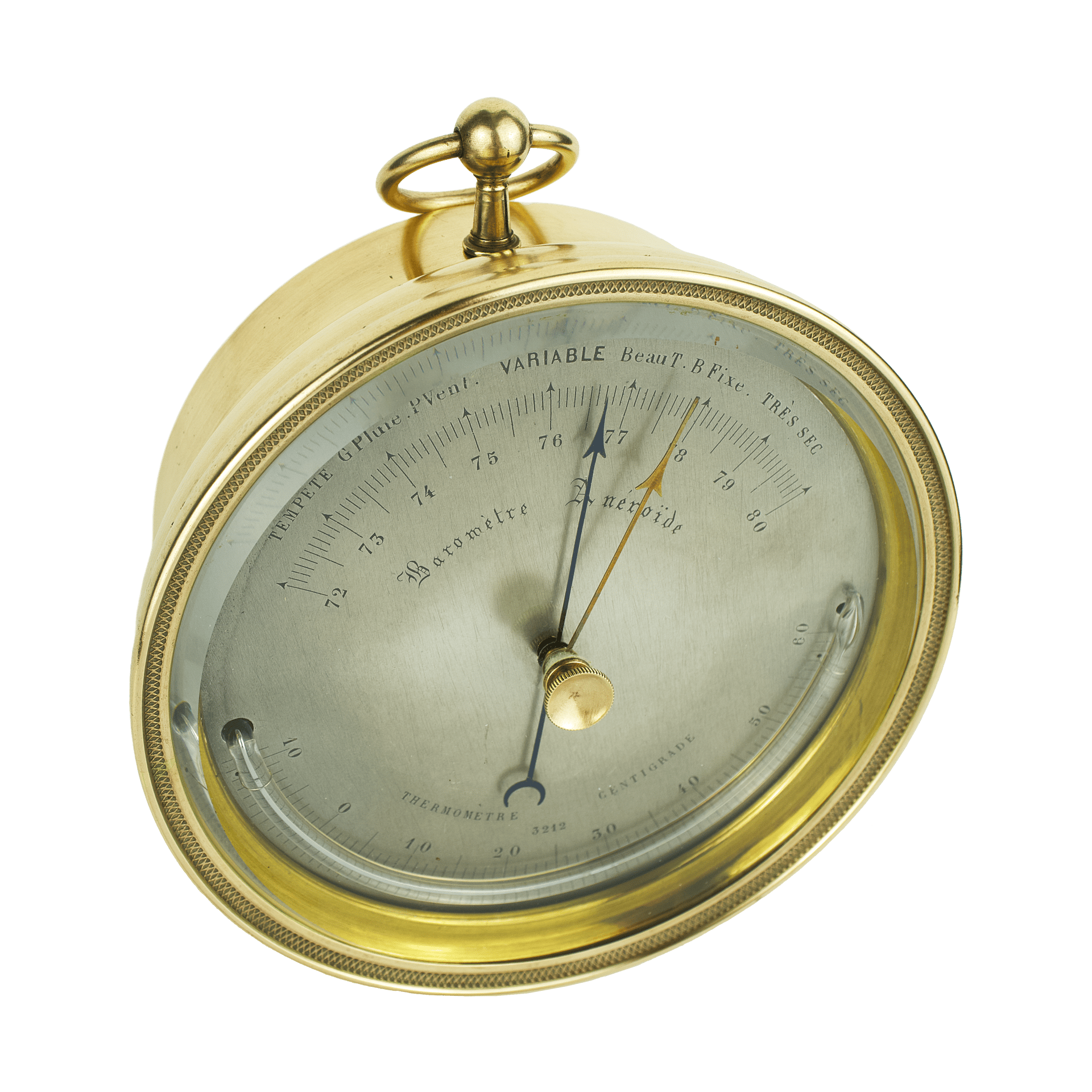 Very early aneroid barometer