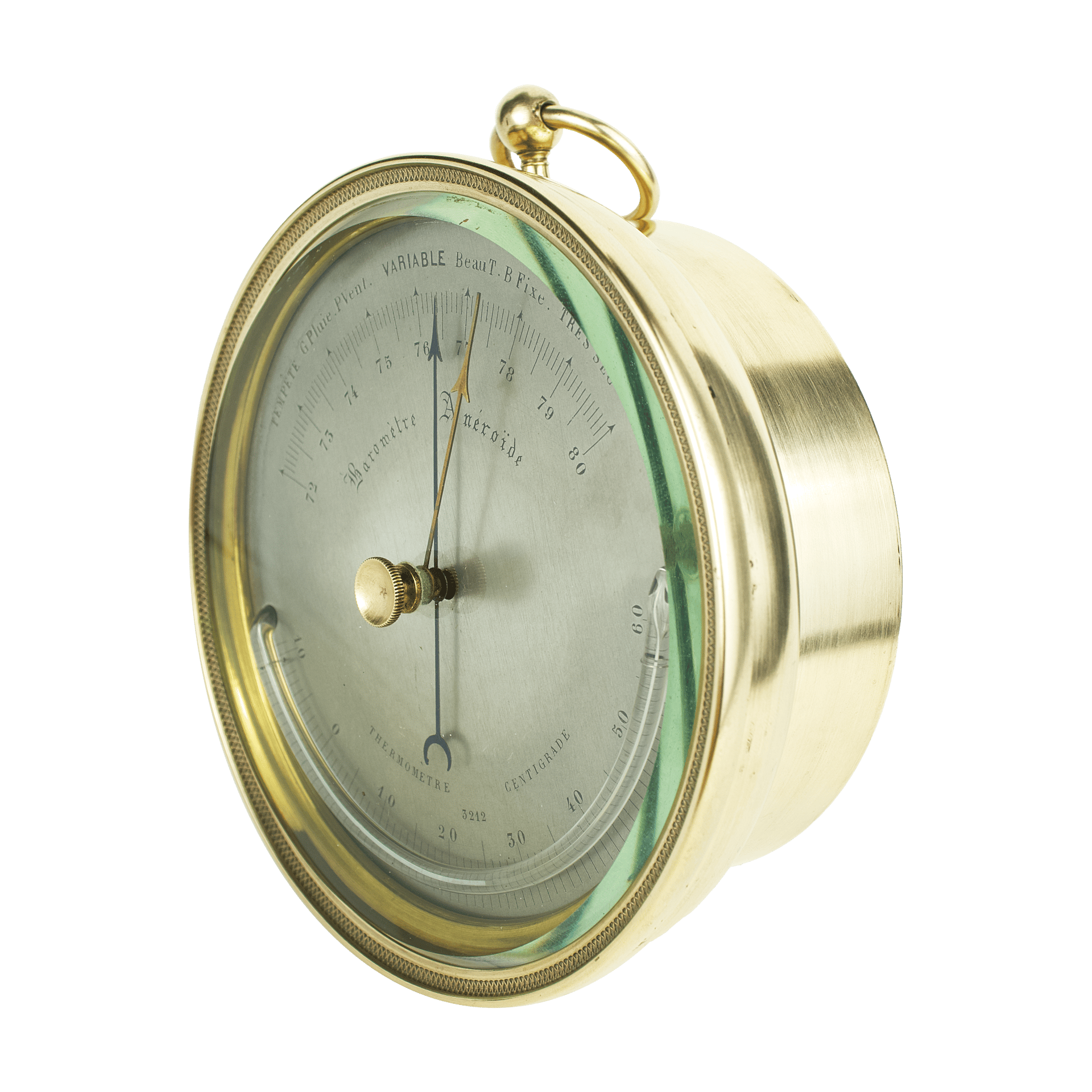 Very early aneroid barometer