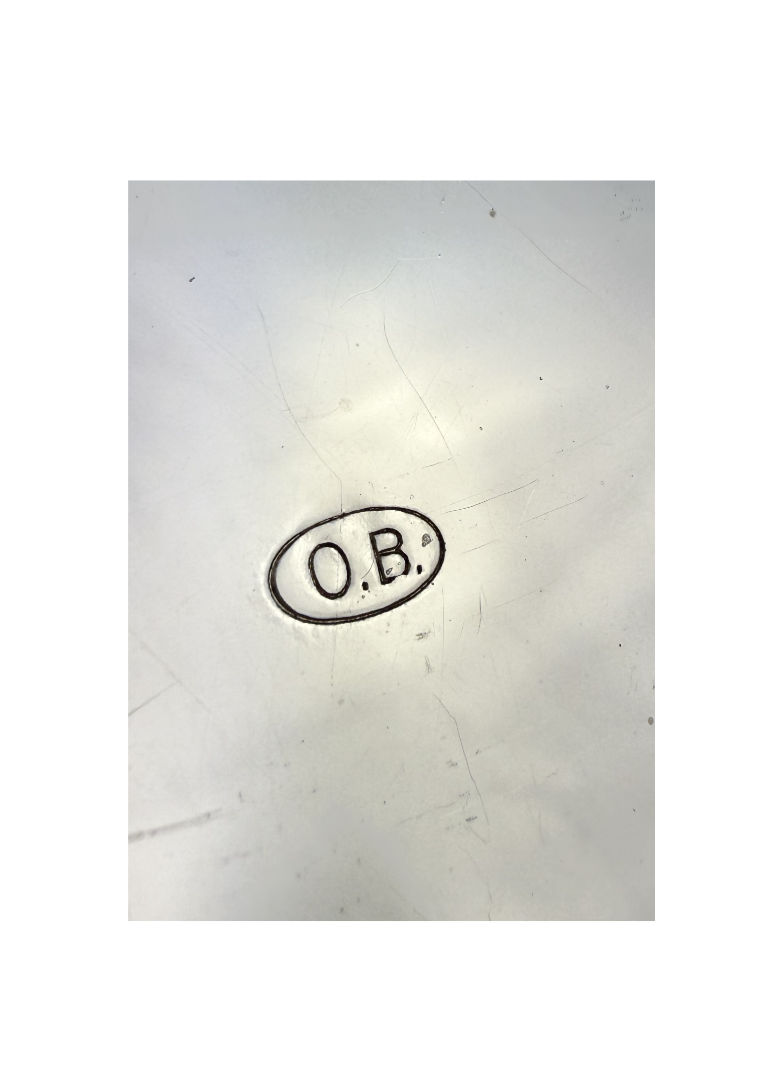 Imperial Russia Nickel-Plated Aneroid Barometer